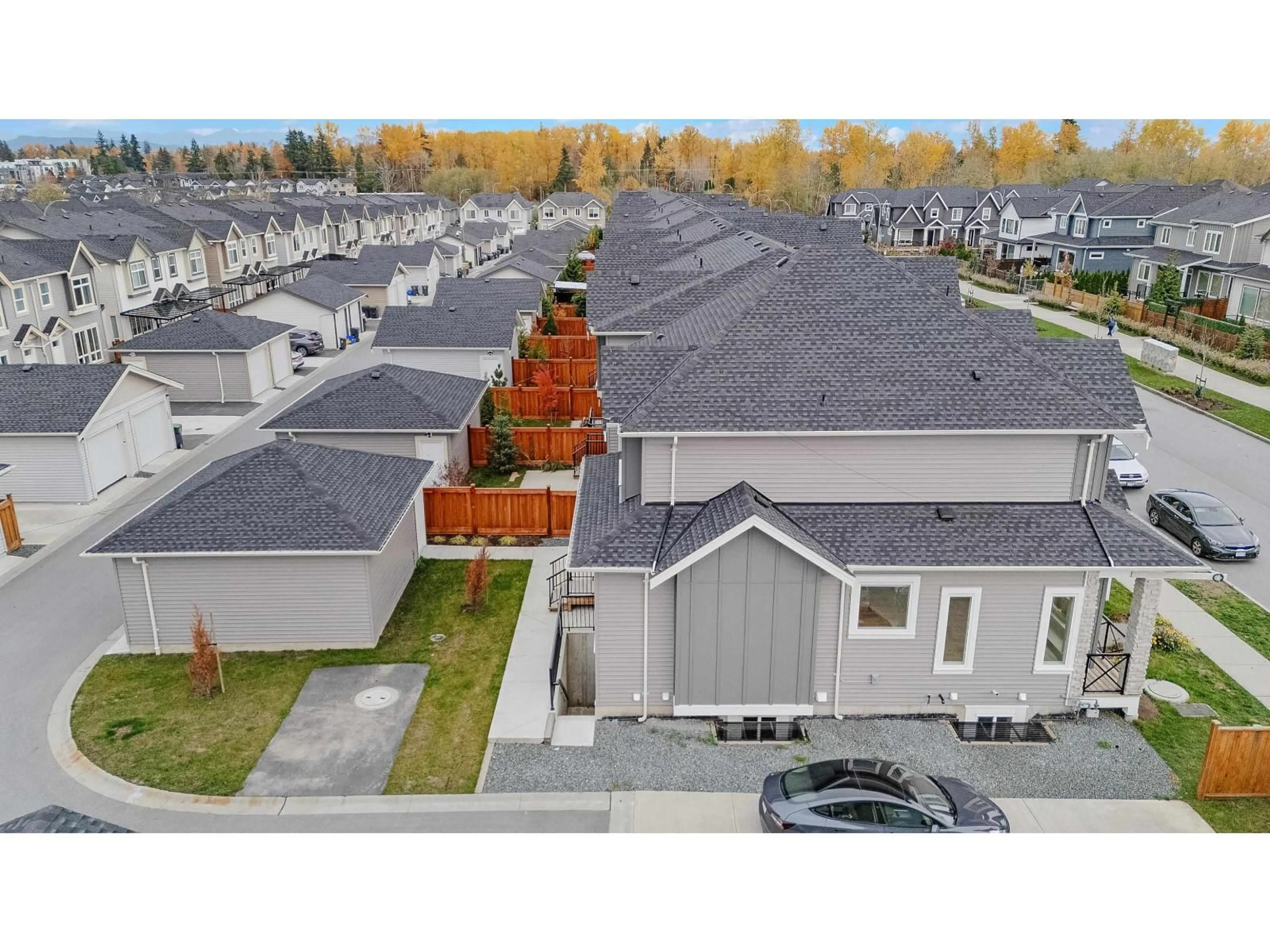 A pic from outside/outdoor area/front of a property/back of a property/a pic from drone, street for 19631 74, Langley British Columbia V2Y3R5