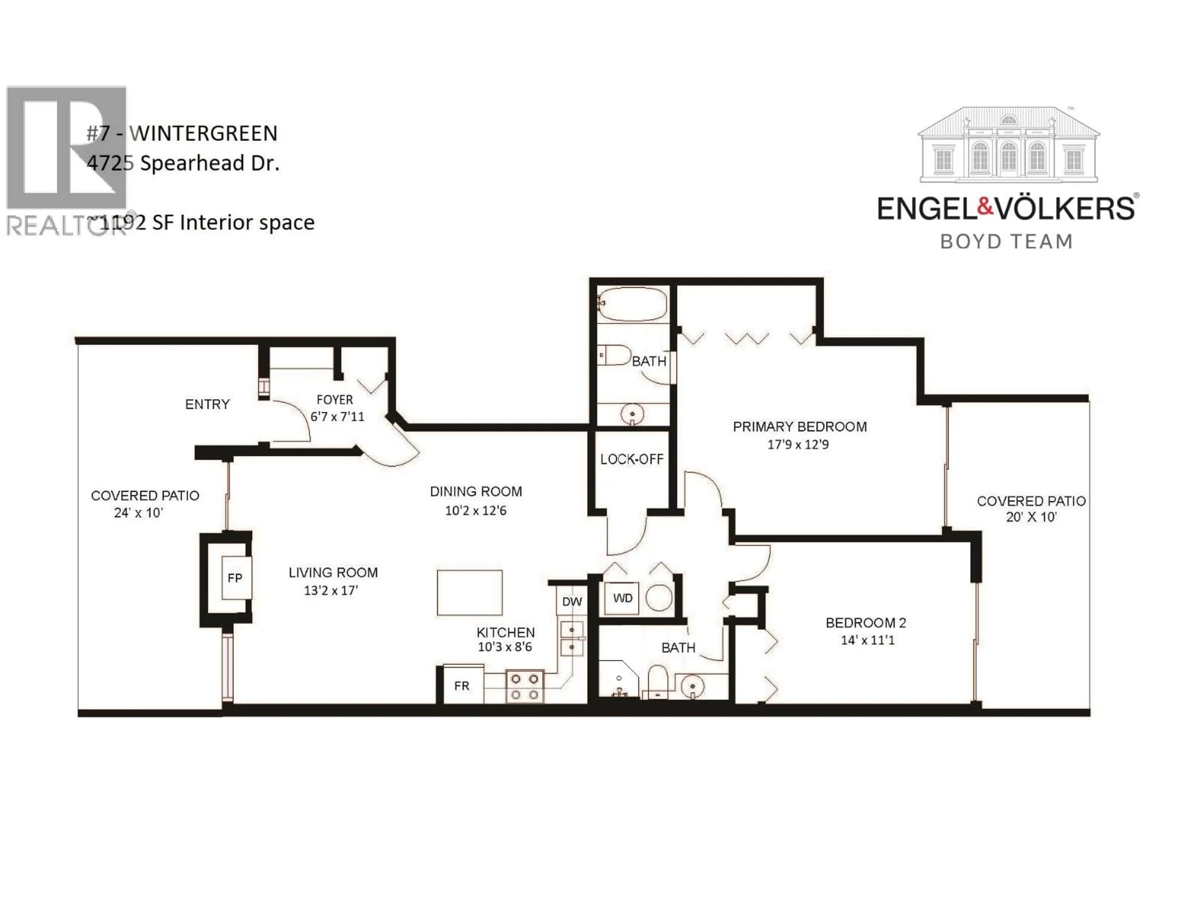 Floor plan for 7 - 4725 SPEARHEAD DRIVE, Whistler British Columbia V8E1E6