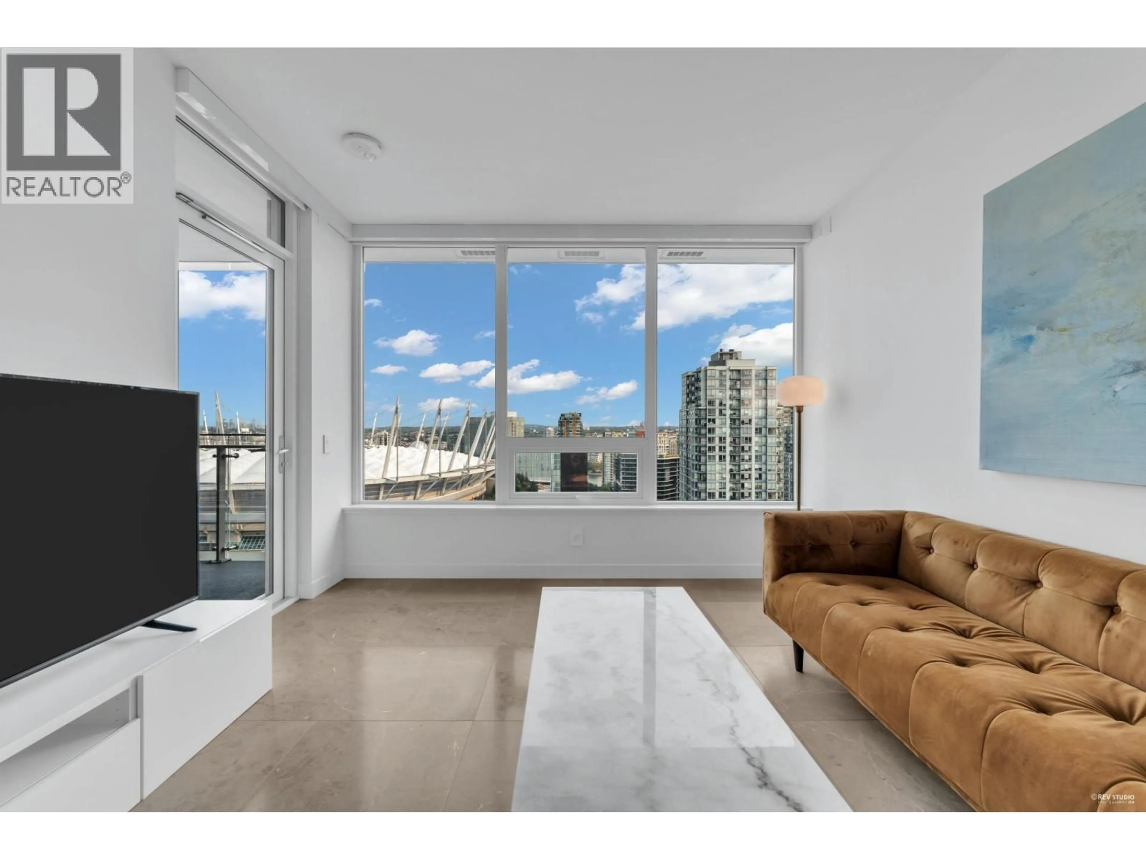 Living room with furniture, unknown for 2103 - 885 CAMBIE STREET, Vancouver British Columbia V6B0R6