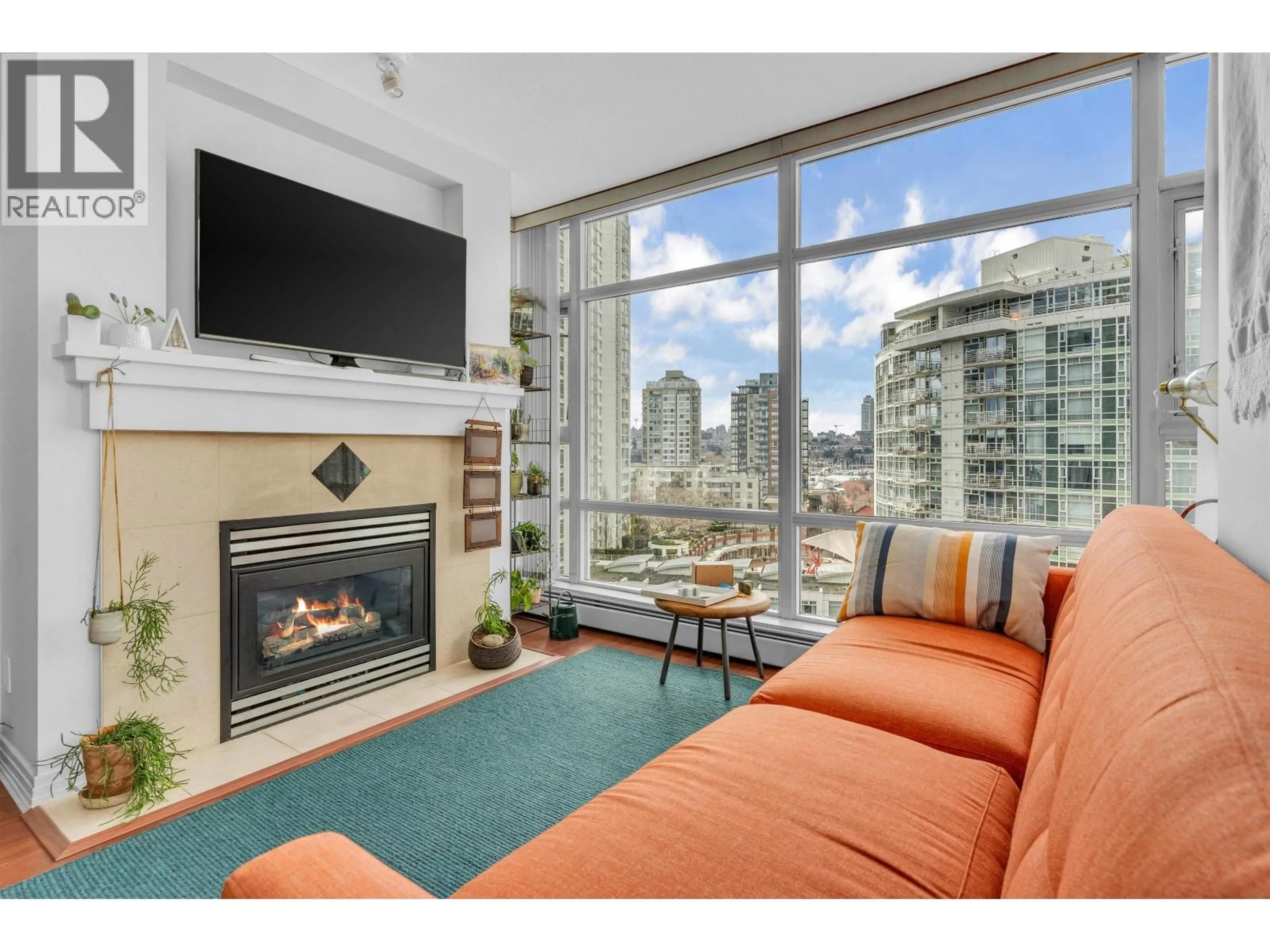 Living room with furniture, unknown for 1101 - 198 AQUARIUS MEWS, Vancouver British Columbia V6Z2Y4