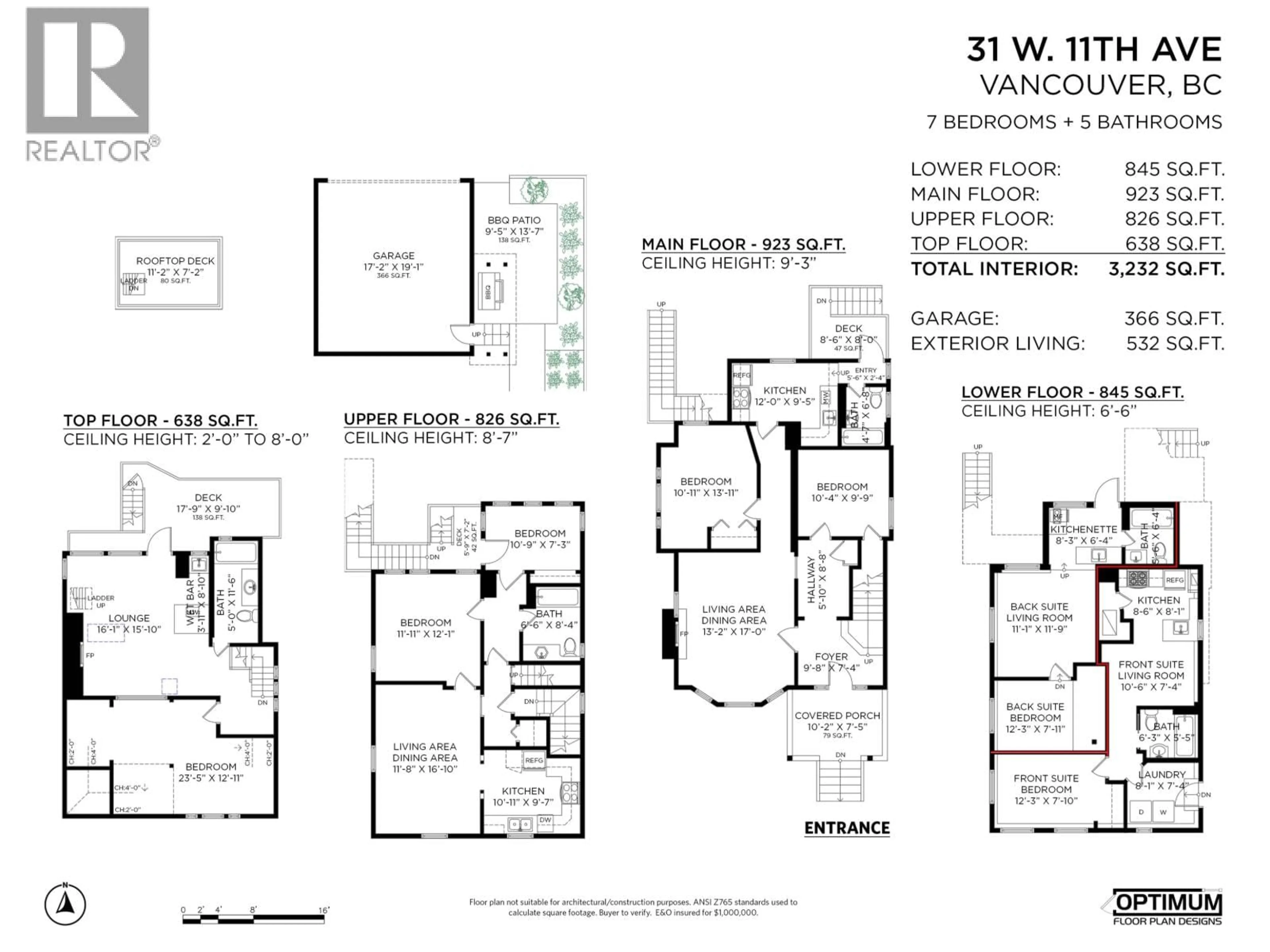 Floor plan for 31 11TH AVENUE, Vancouver British Columbia V5Y1S6