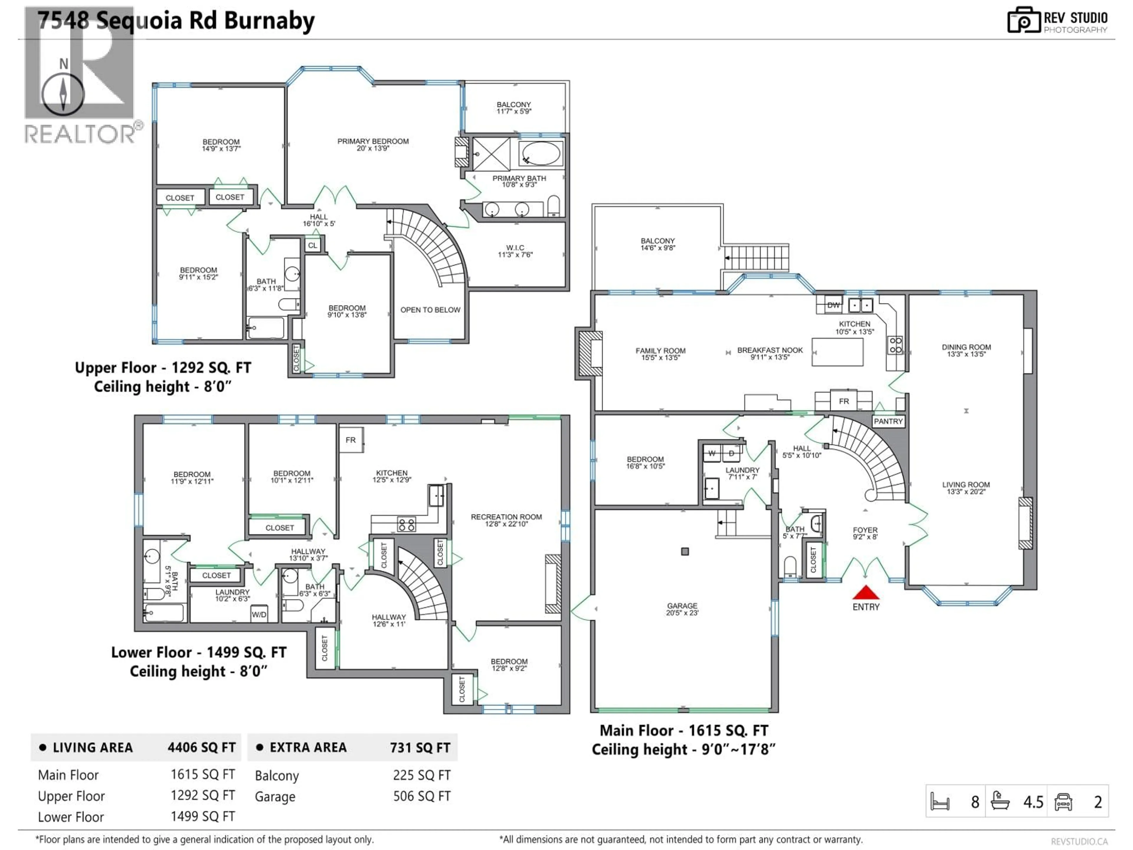 Floor plan for 7548 SEQUOIA ROAD, Burnaby British Columbia V3N4W9