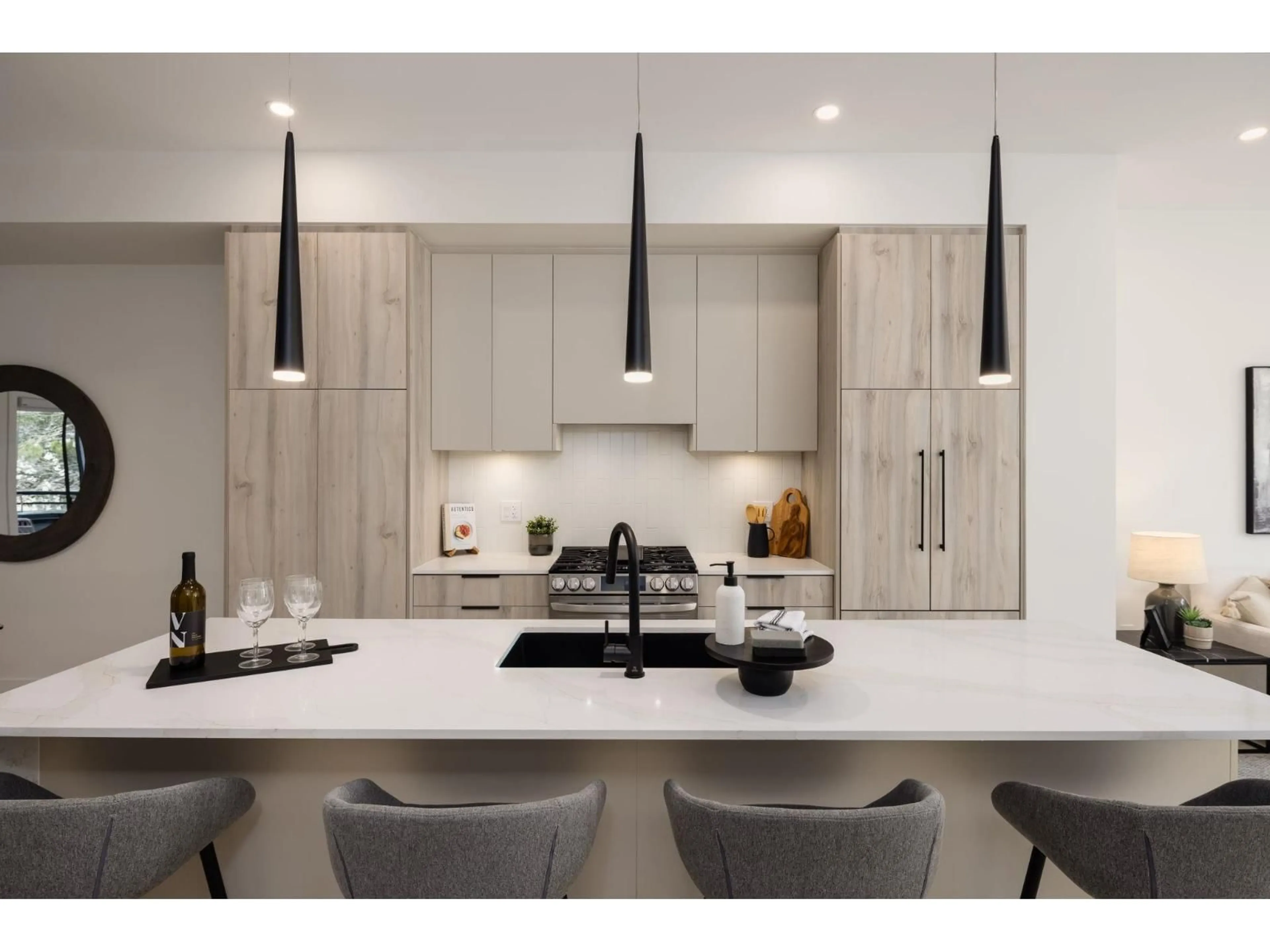 Contemporary kitchen, unknown for 4536 208, Langley British Columbia V3A3G5