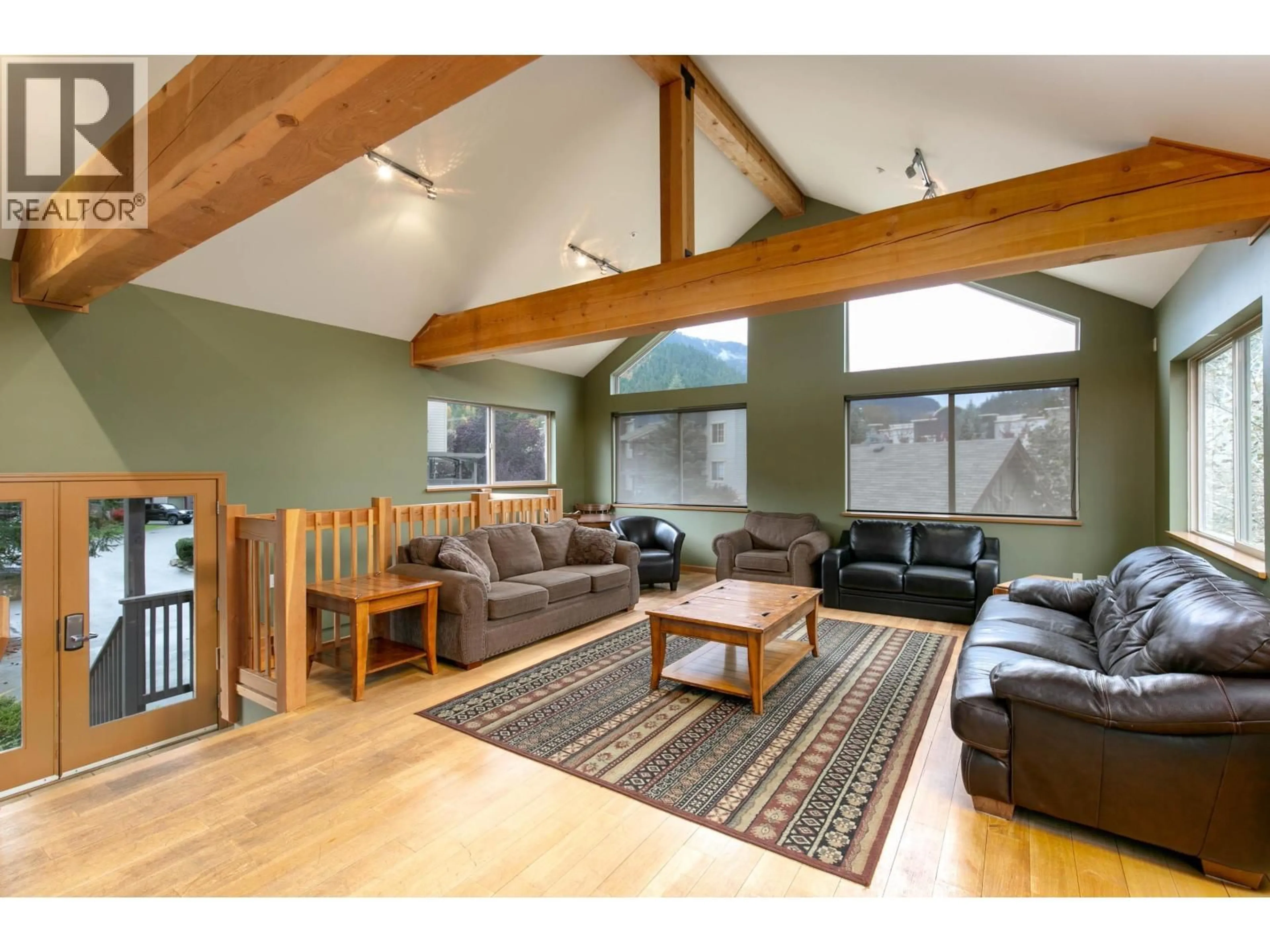 Living room with furniture, wood/laminate floor for 2 - 1447 VINE ROAD, Pemberton British Columbia V0N2L1