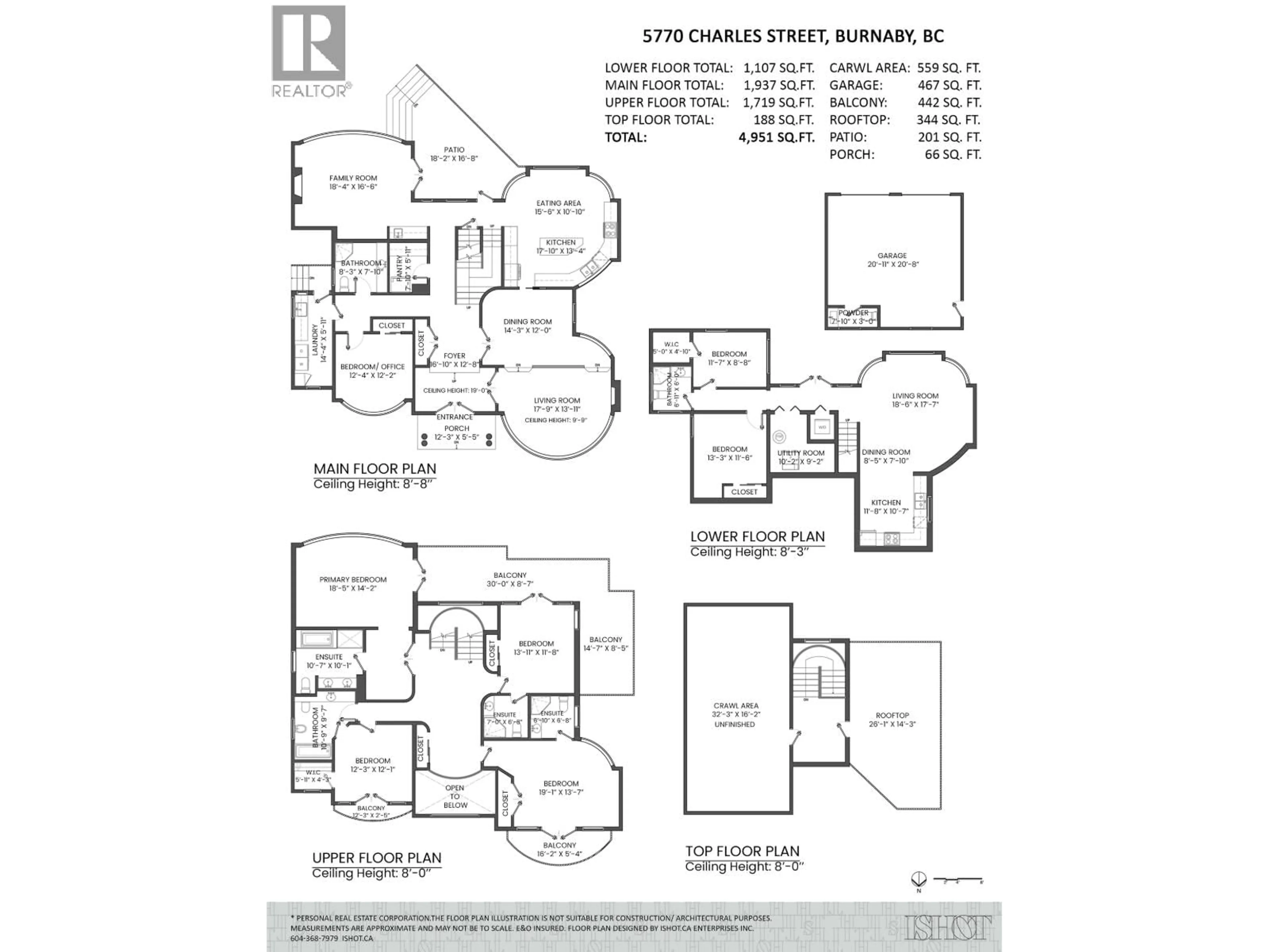 Floor plan for 5770 CHARLES STREET, Burnaby British Columbia V5B2G4