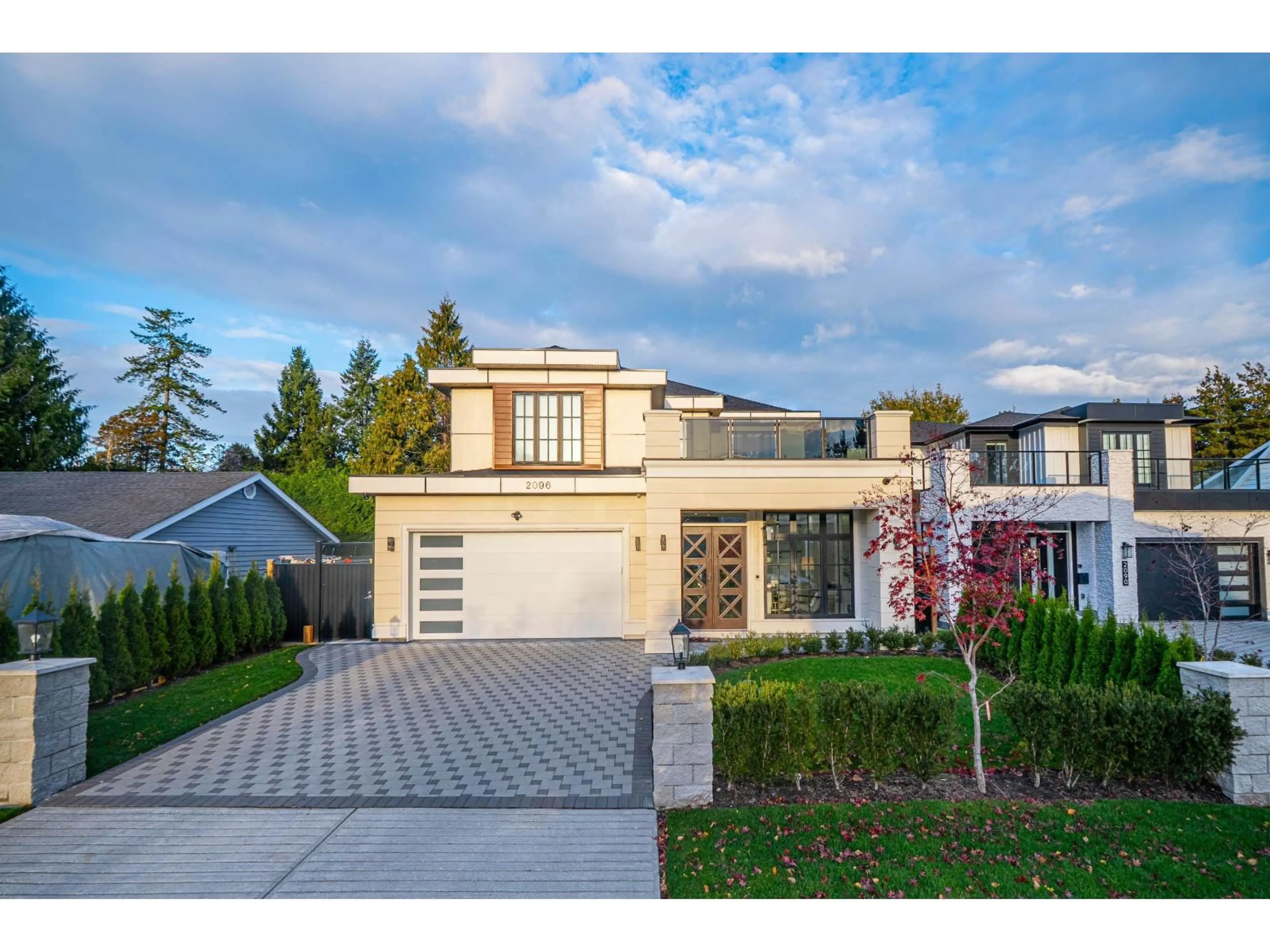 Home with brick exterior material, street for 2096 BOWLER, Surrey British Columbia V4A5A3