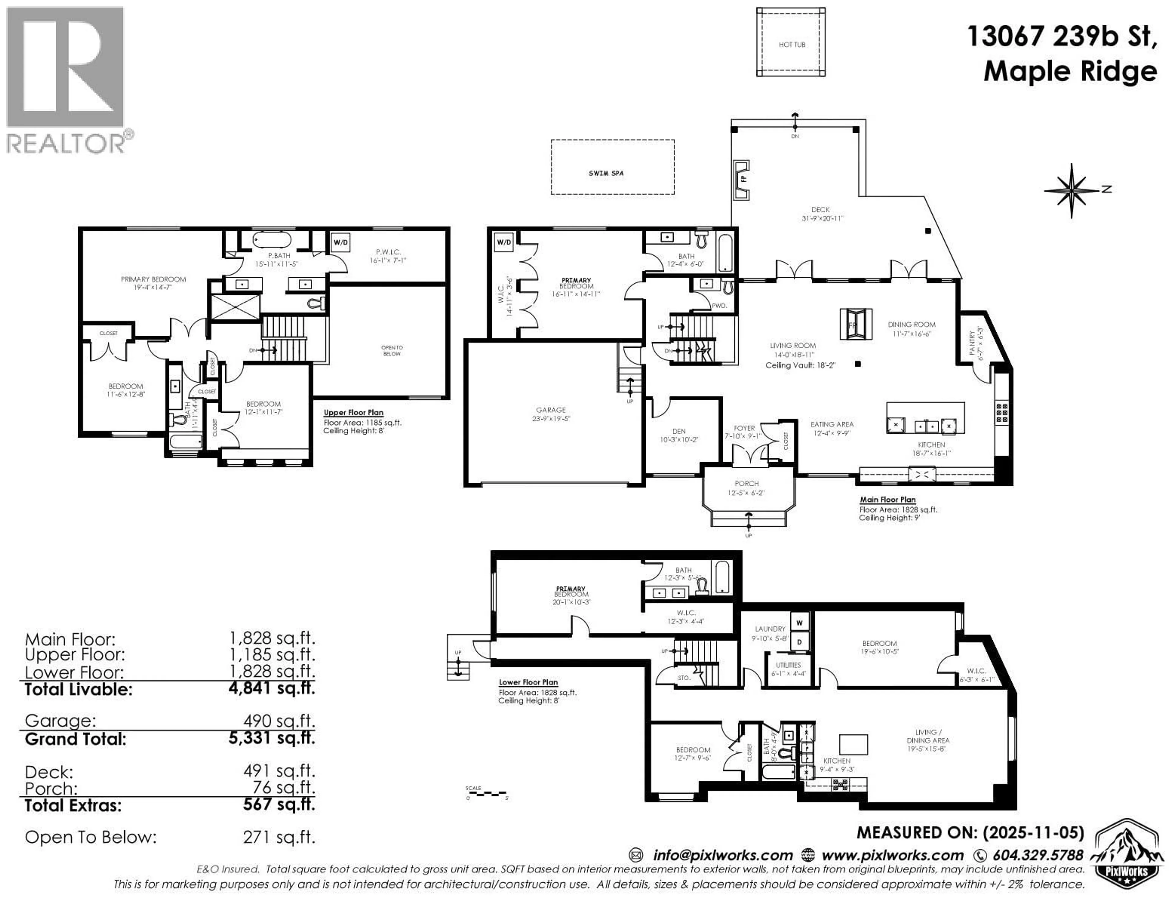 Floor plan for 13067 239B STREET, Maple Ridge British Columbia V4R0A5
