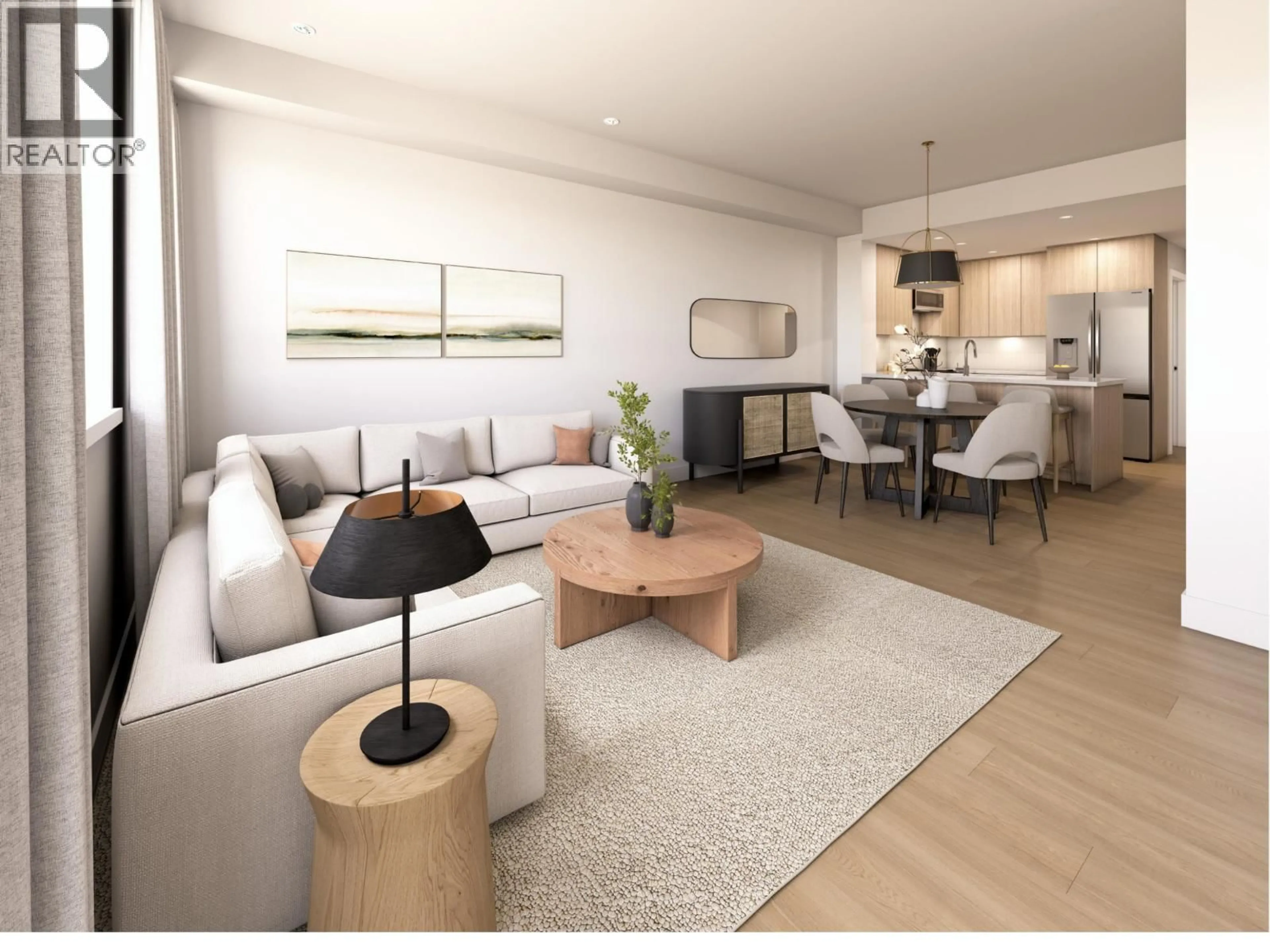 Living room with furniture, wood/laminate floor for 9 - 4900 CENTRAL AVENUE, Delta British Columbia V4K2G7