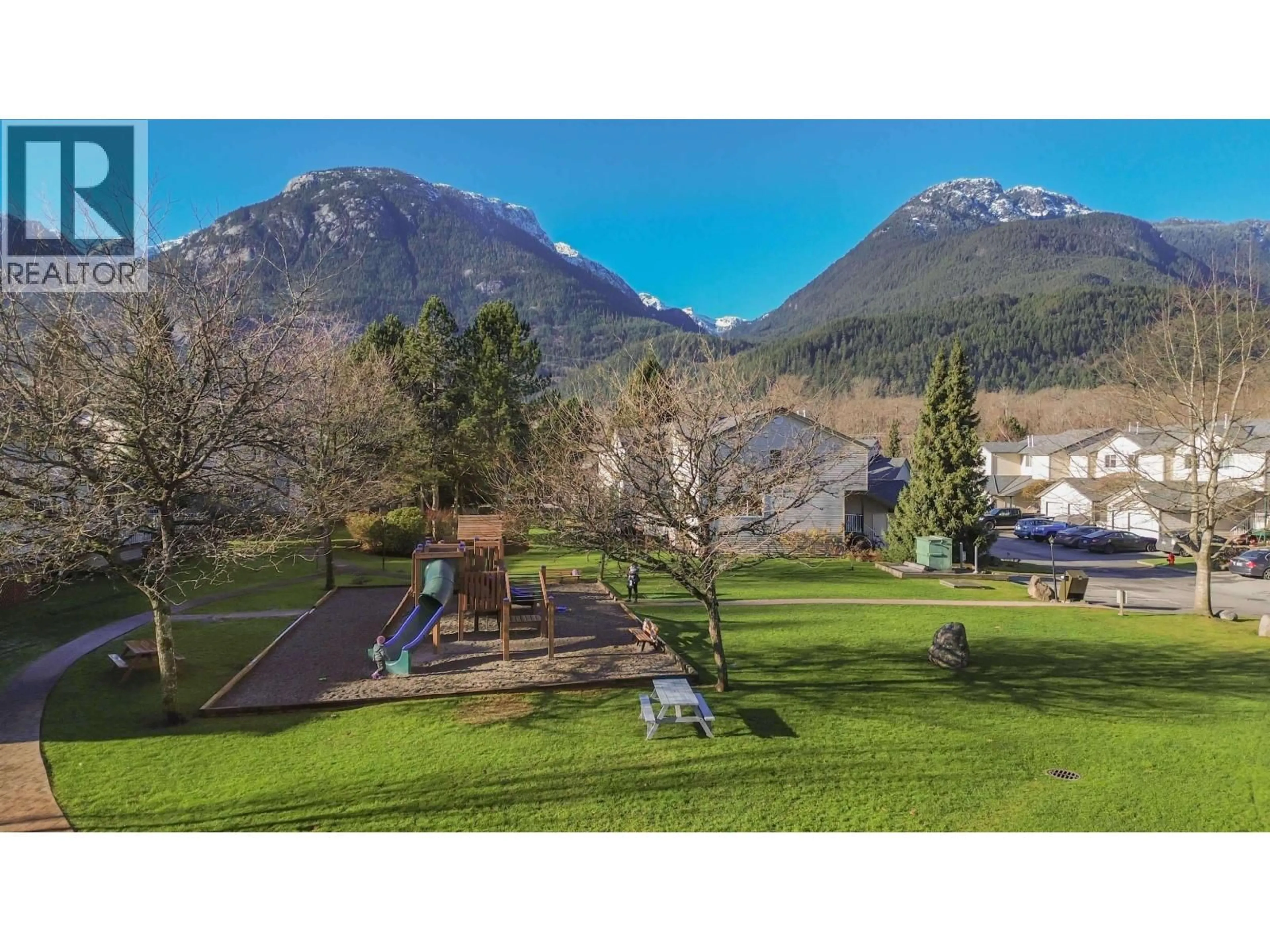 A pic from outside/outdoor area/front of a property/back of a property/a pic from drone, mountain view for 34 - 39920 GOVERNMENT ROAD, Squamish British Columbia V8B0G5