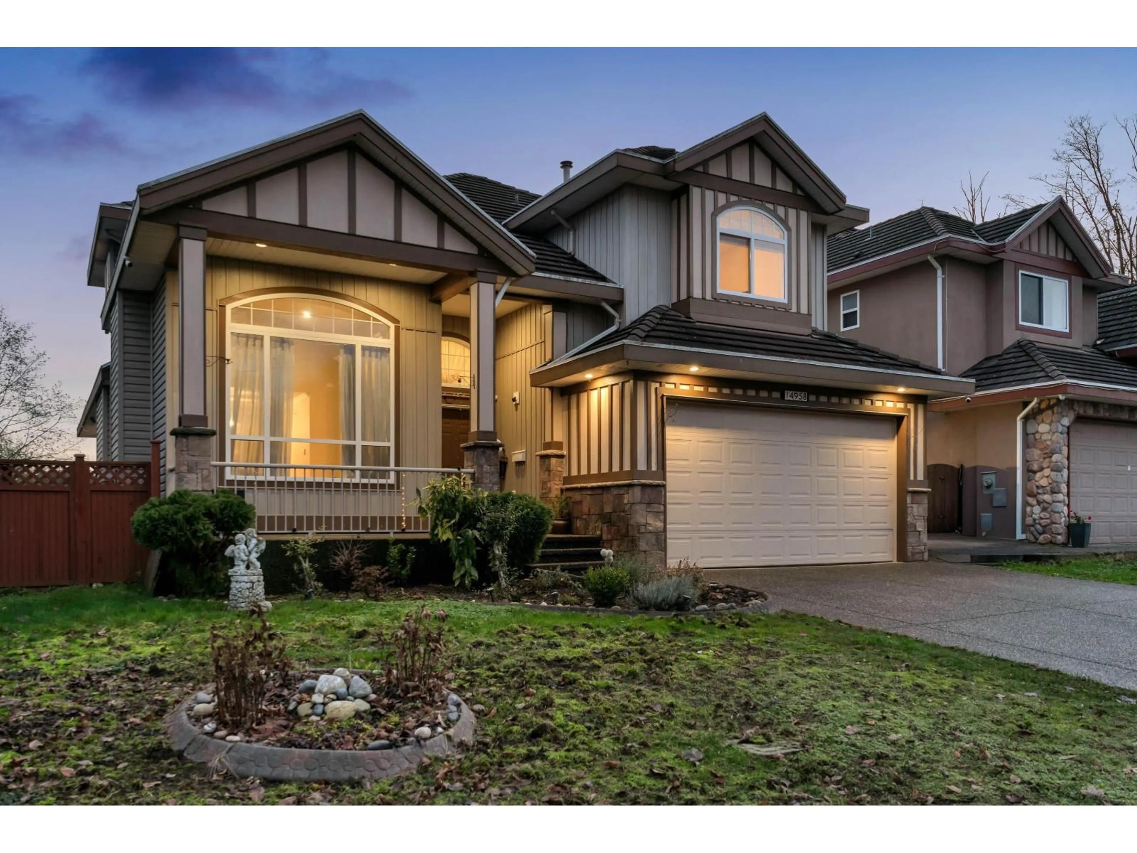 Home with vinyl exterior material, street for 14958 67A AVENUE, Surrey British Columbia V3S0X6