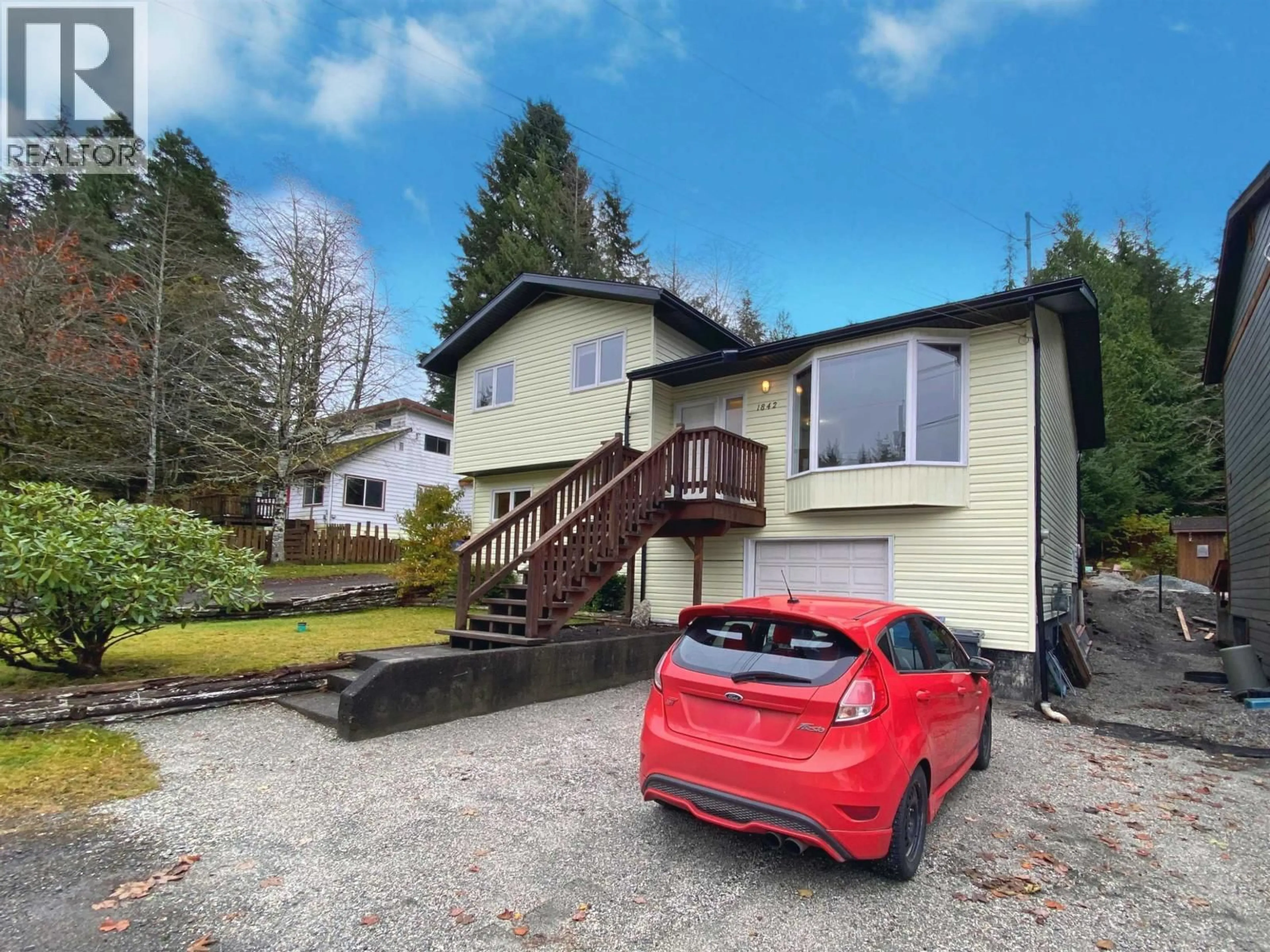 A pic from outside/outdoor area/front of a property/back of a property/a pic from drone, street for 1842 11TH AVENUE, Prince Rupert British Columbia V8J2X7