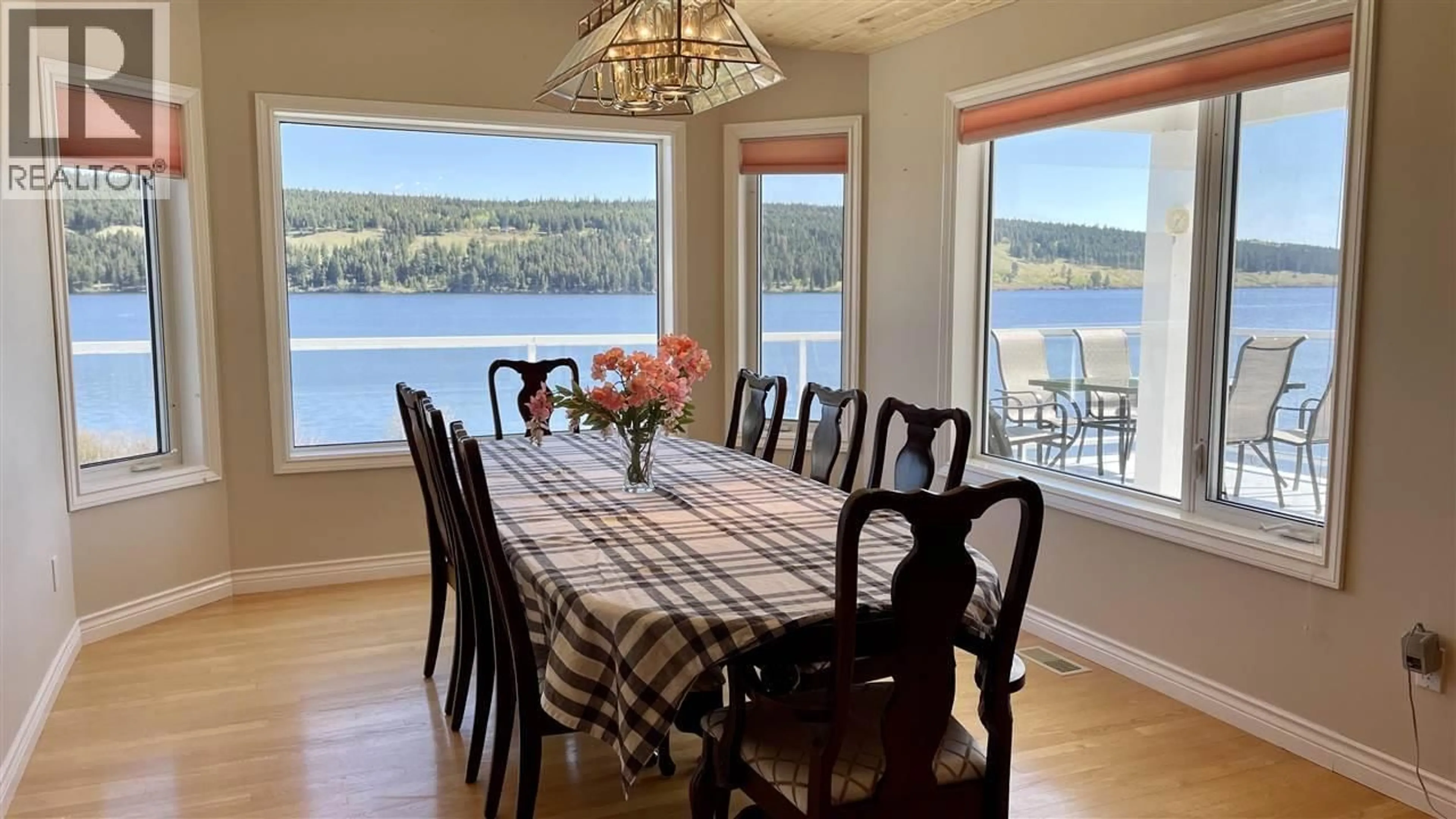Dining room, wood/laminate floor for 6262 MULLIGAN DRIVE, Horse Lake British Columbia V0K2E3