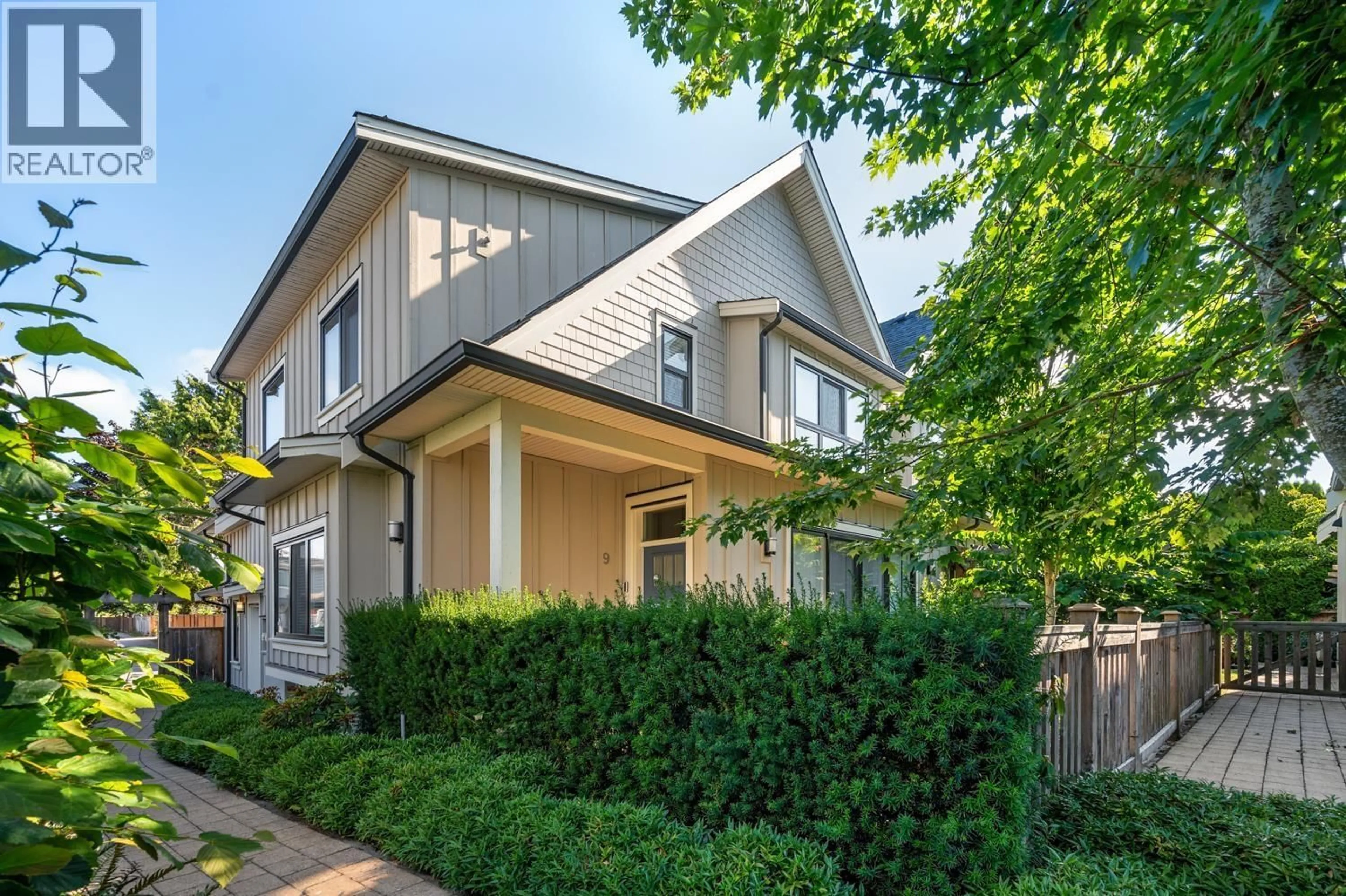 Home with brick exterior material, street for 9 - 5071 STEVESTON HIGHWAY, Richmond British Columbia V7E2K5