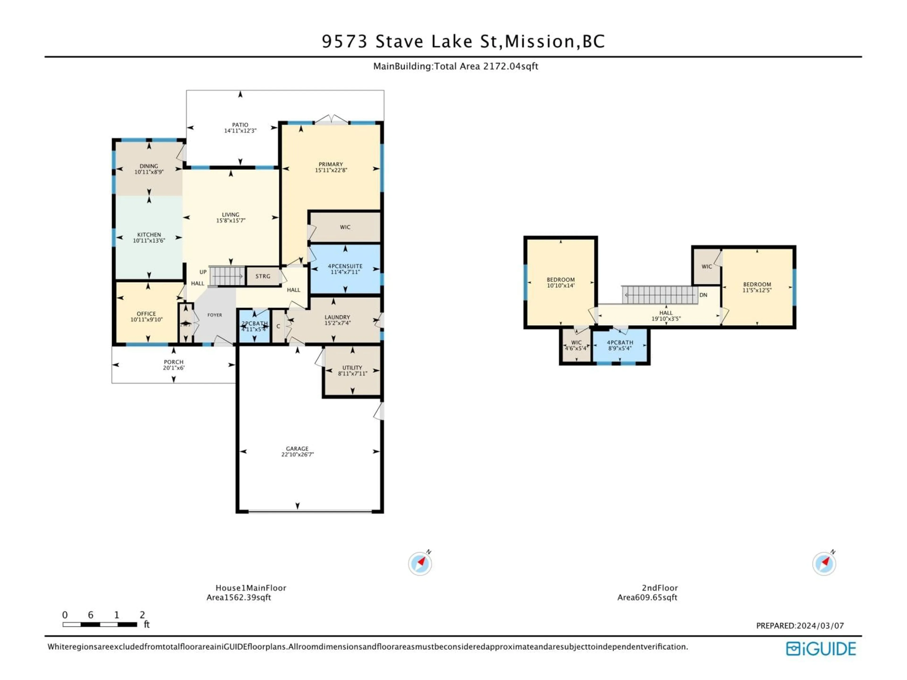 Floor plan for 9573 STAVE LAKE, Mission British Columbia V2V0B4