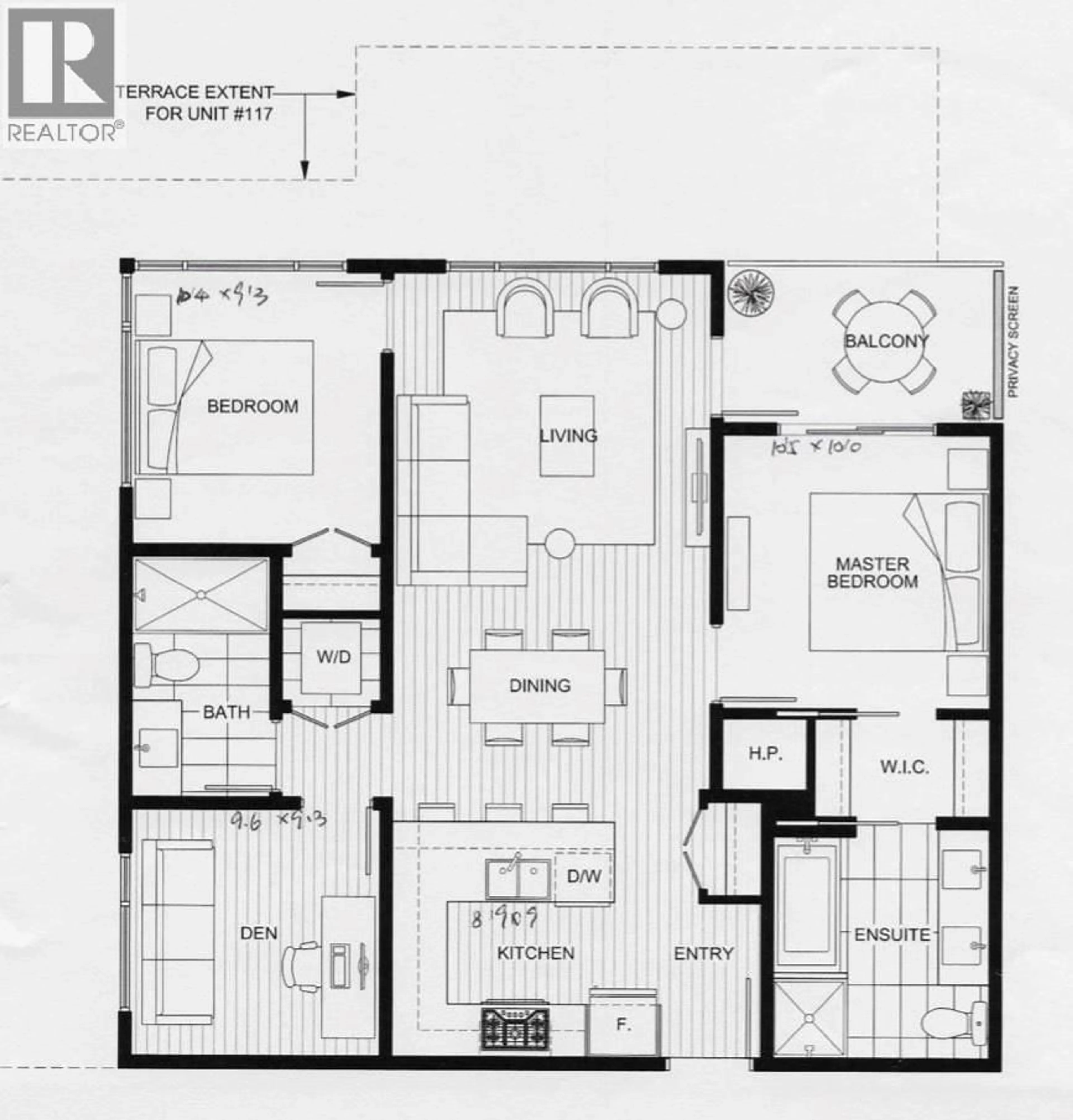 Floor plan for 218 - 7008 RIVER PARKWAY, Richmond British Columbia V6X0R1