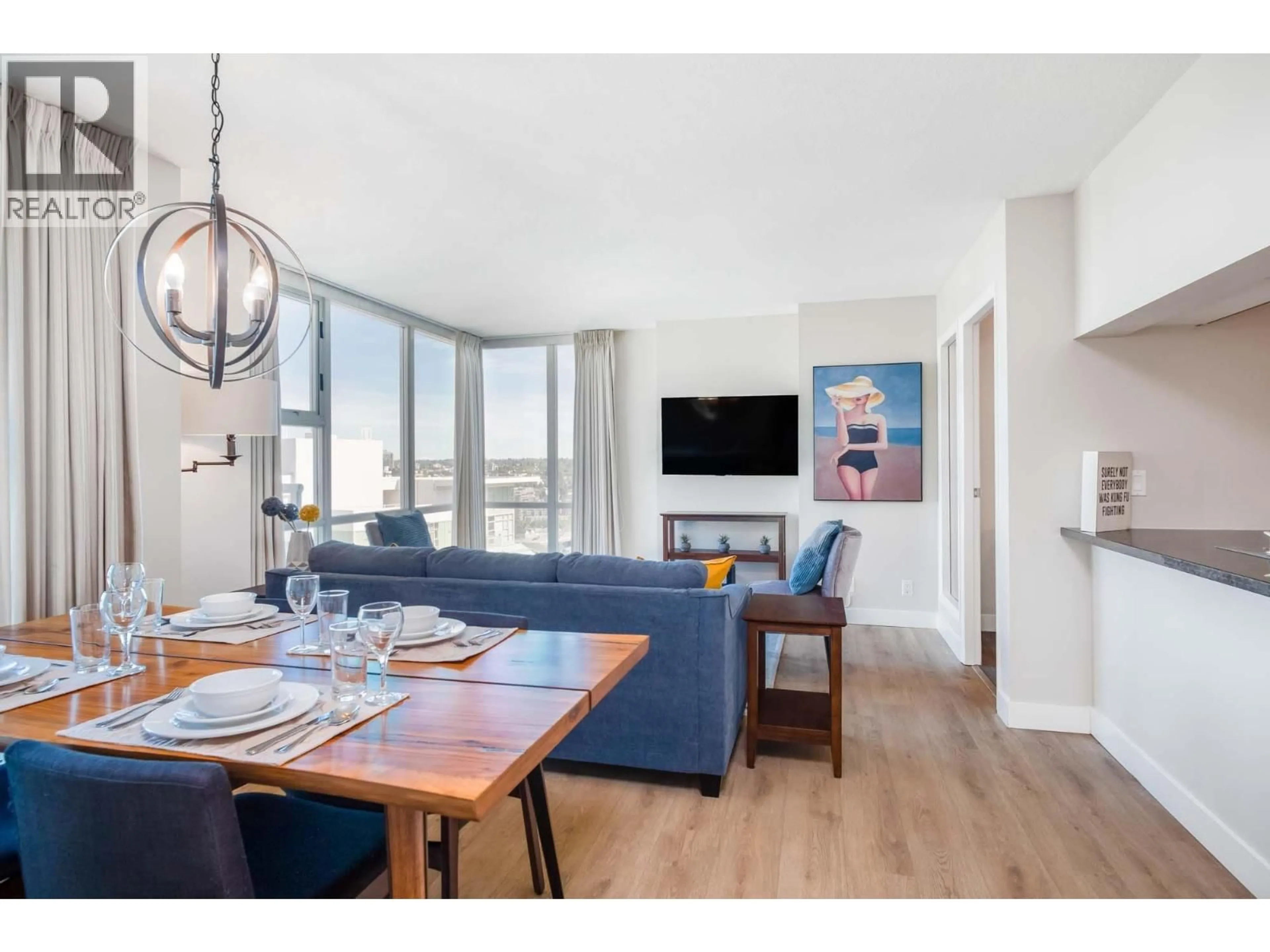 Living room with furniture, unknown for 2907 - 193 AQUARIUS MEWS, Vancouver British Columbia V6Z2Z2