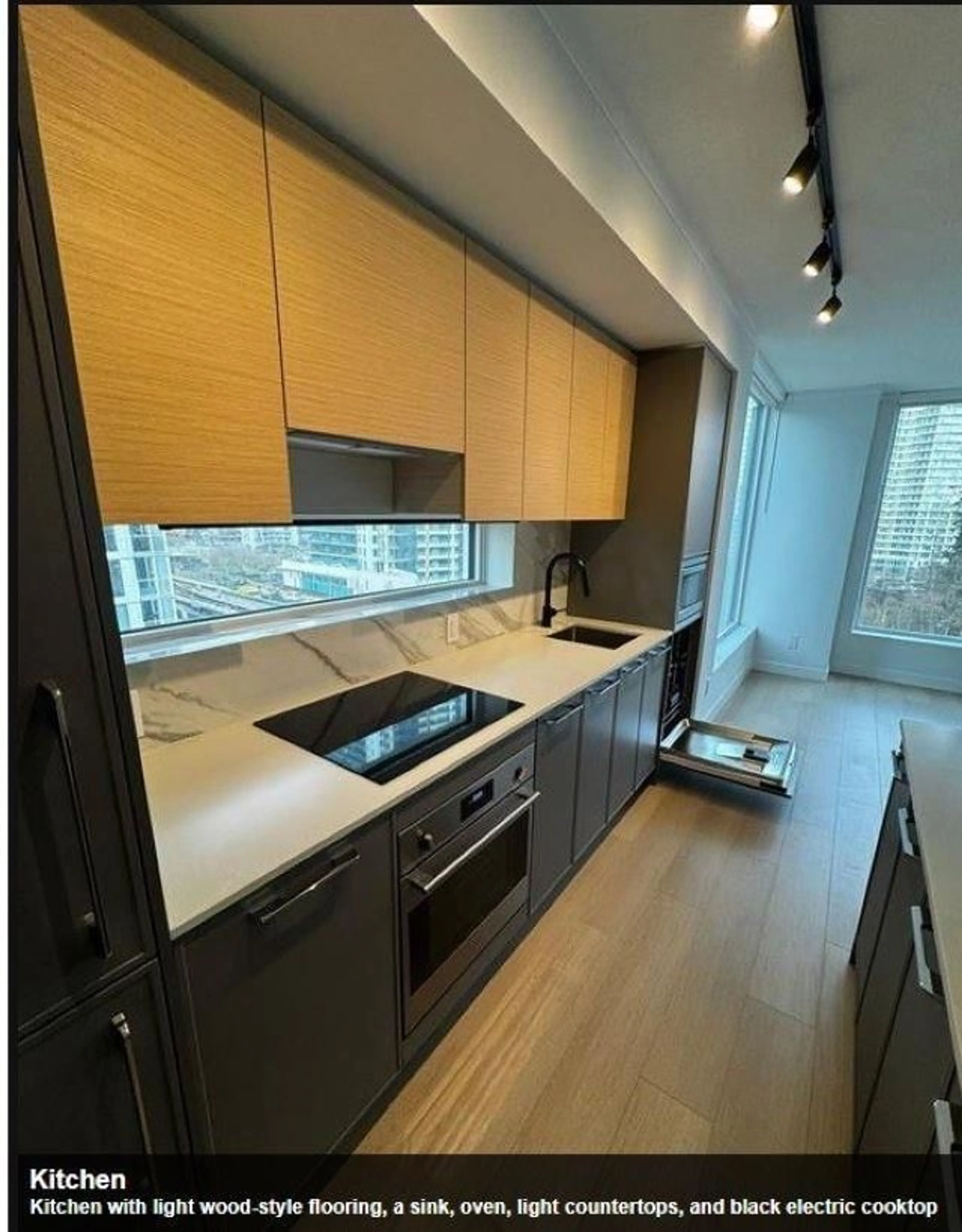 Contemporary kitchen, unknown for 704 - 13725 GEORGE JUNCTION, Surrey British Columbia V6E2Y3