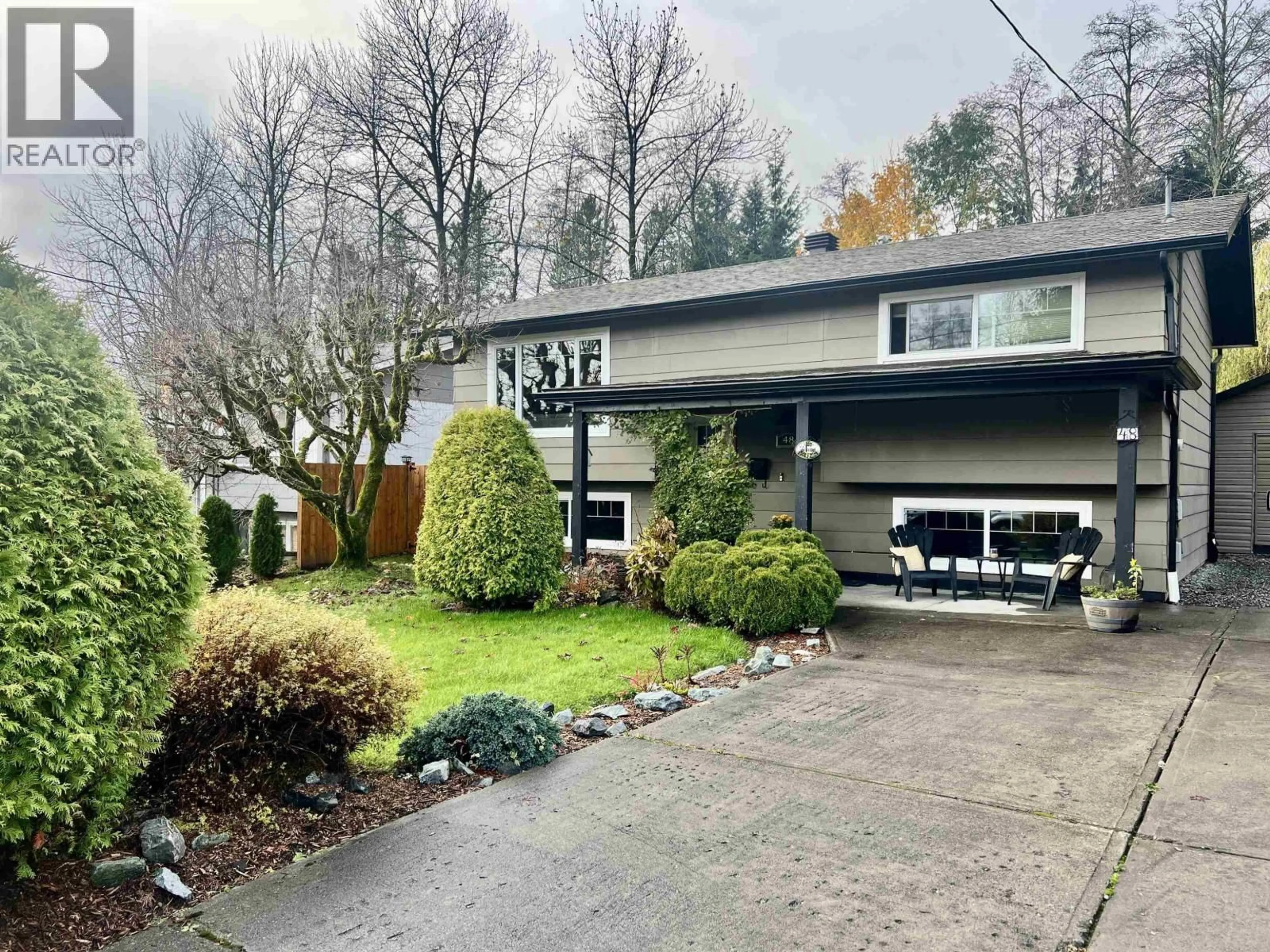 Home with vinyl exterior material, street for 48 BABINE STREET, Kitimat British Columbia V8C1Y2