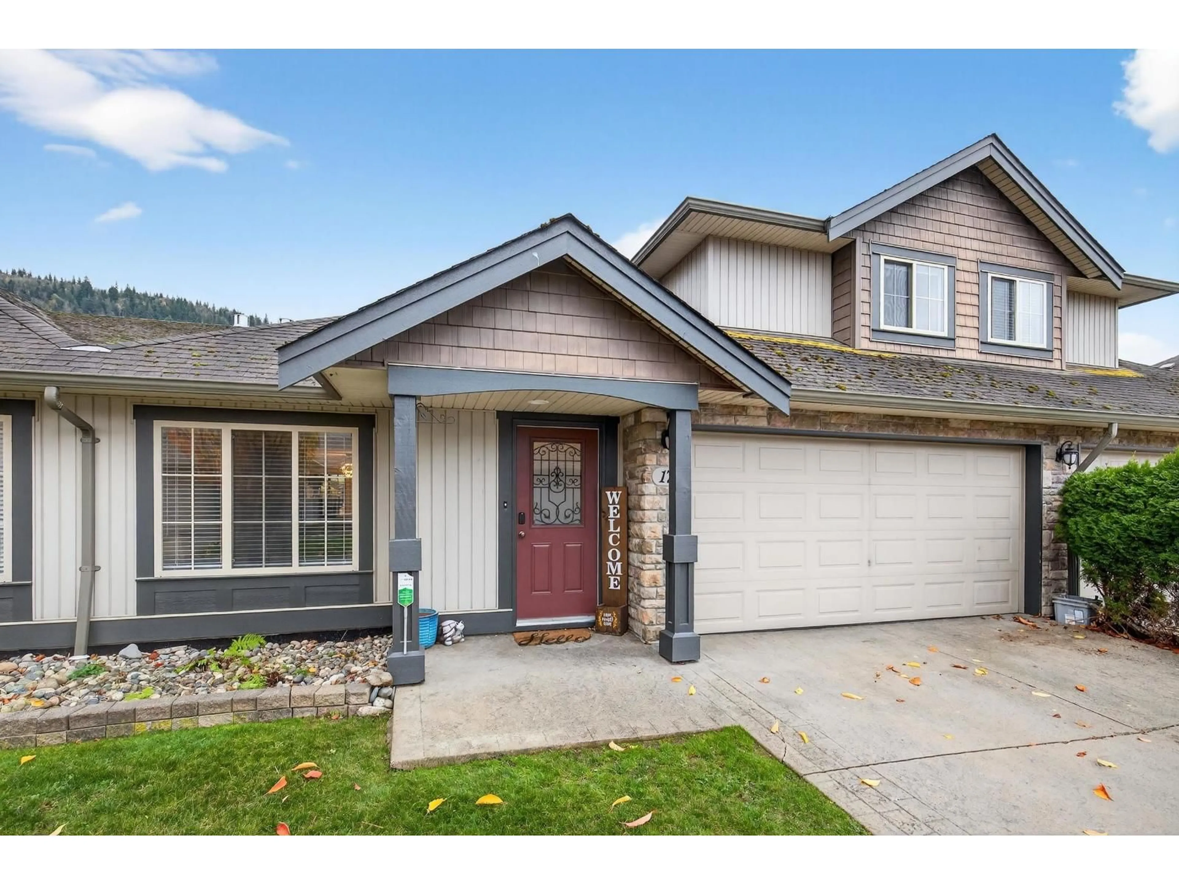 Home with brick exterior material, street for 17 - 44523 MCLAREN DRIVE, Chilliwack British Columbia V2R0C2