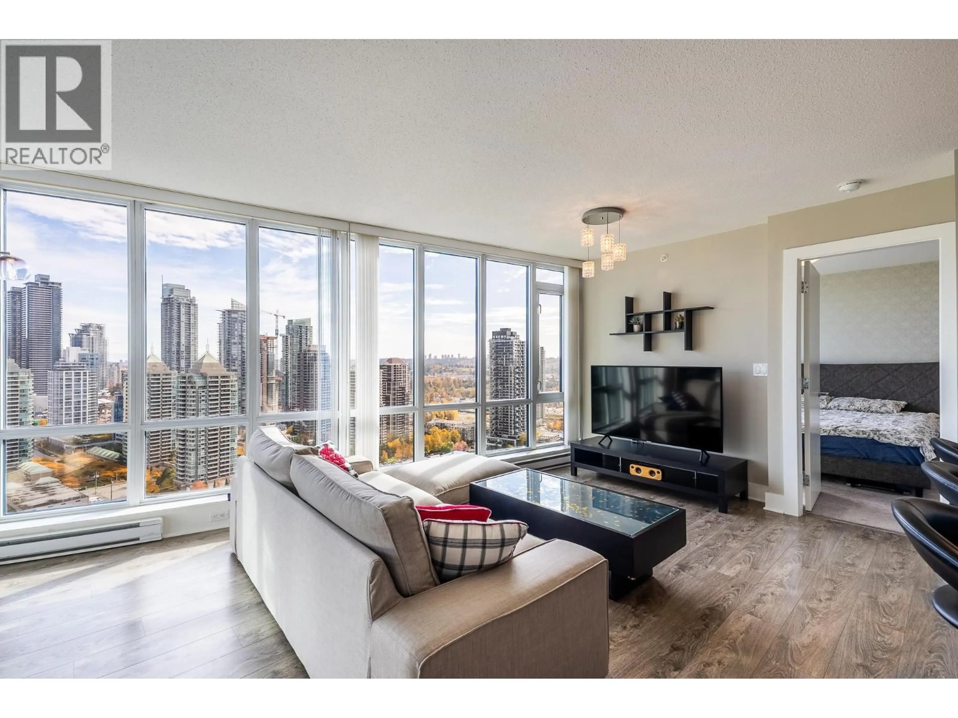 Living room with furniture, unknown for 3309 - 4189 HALIFAX STREET, Burnaby British Columbia V5C0H9