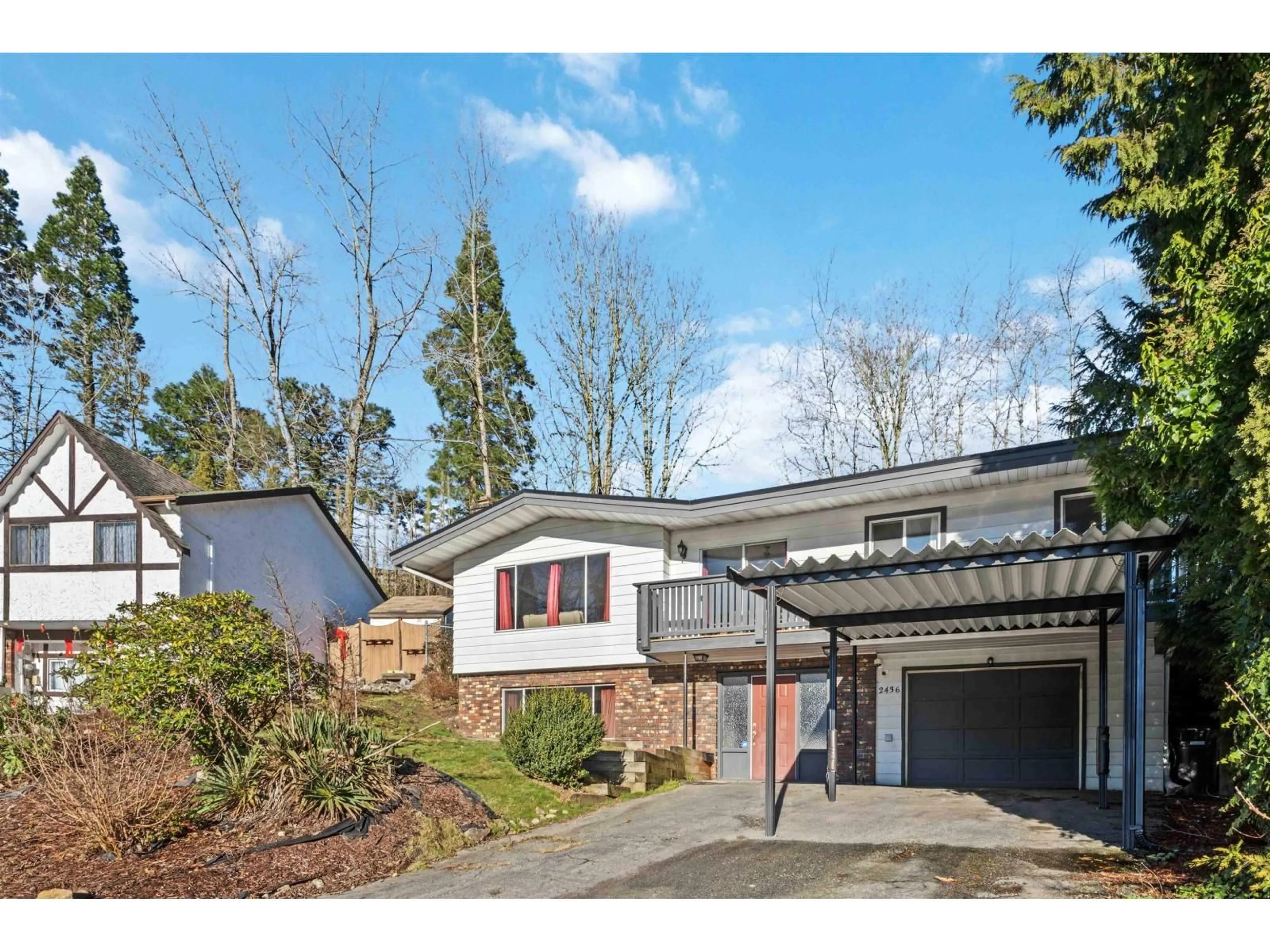 Home with brick exterior material, street for 2436 MIDAS, Abbotsford British Columbia V2S4R3