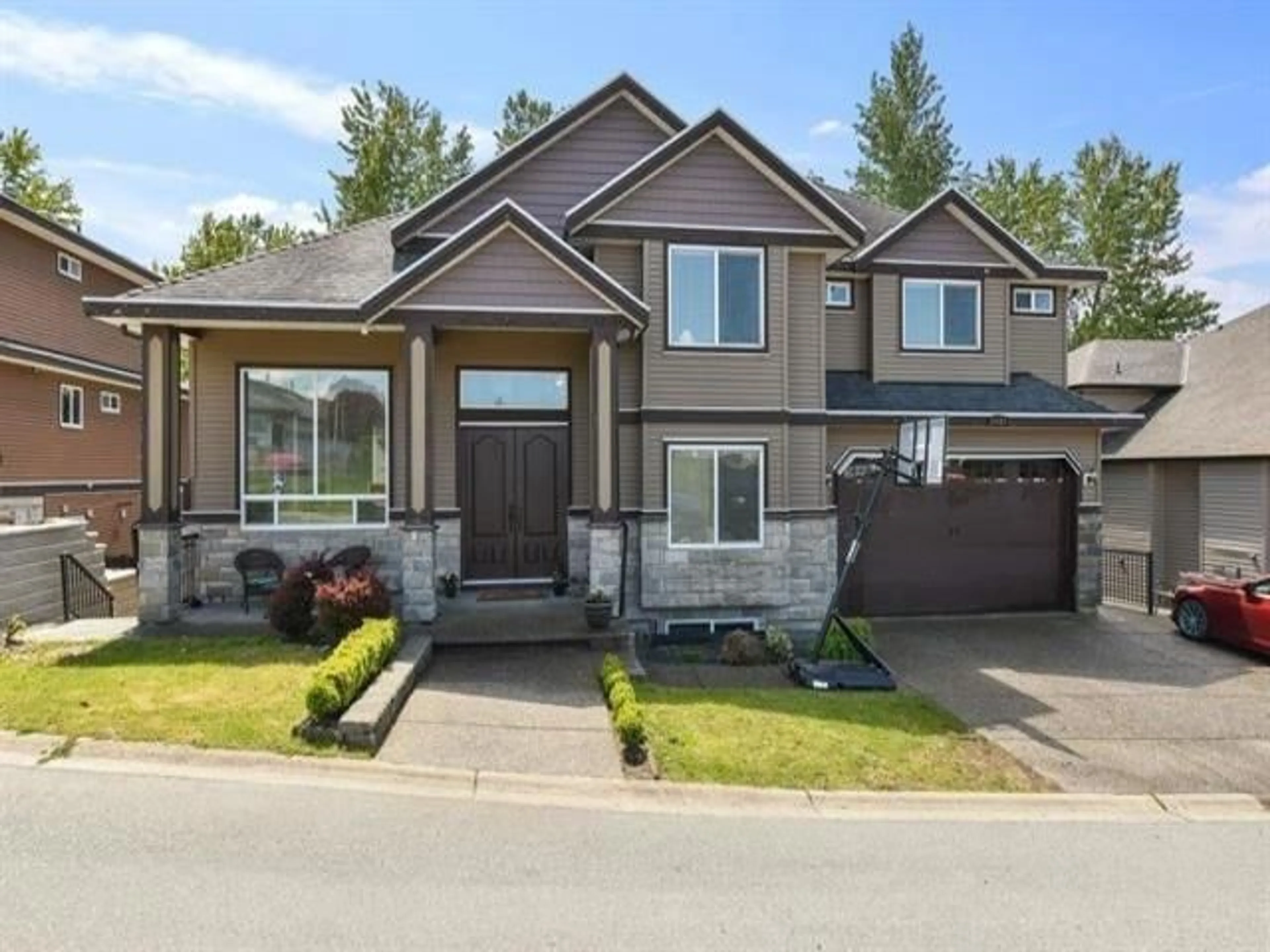 Home with brick exterior material, street for 30914 UPPER MACLURE ROAD, Abbotsford British Columbia V2T0A4