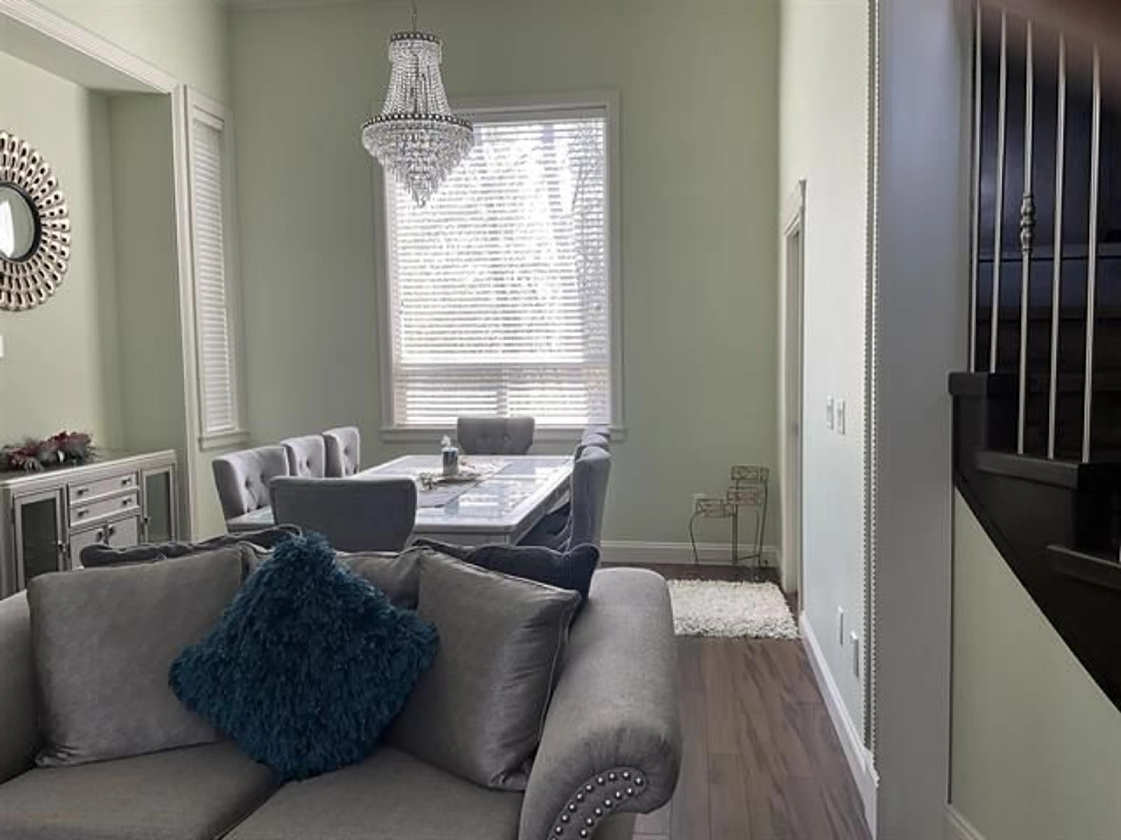 Living room with furniture, wood/laminate floor for 30914 UPPER MACLURE ROAD, Abbotsford British Columbia V2T0A4