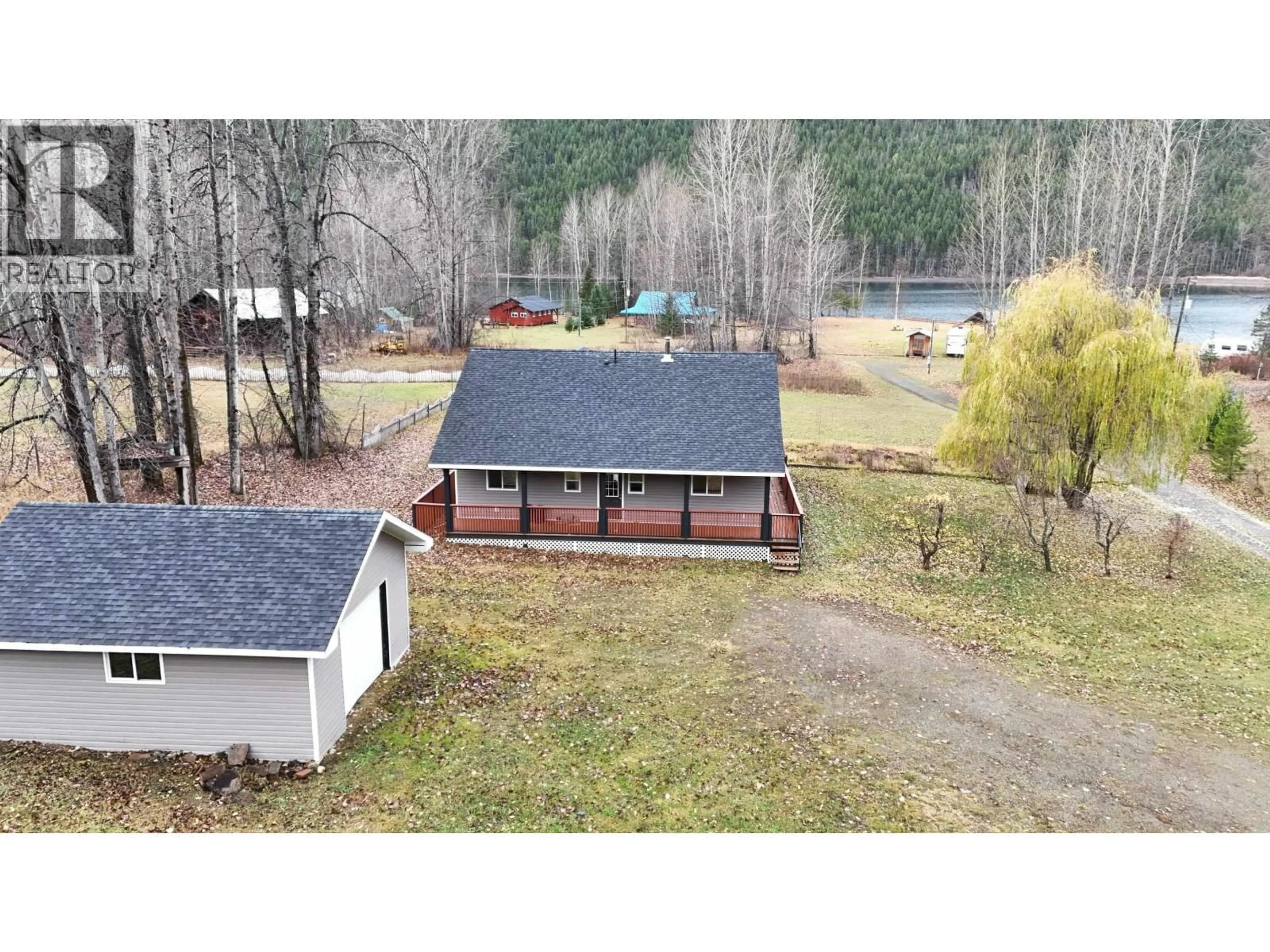 A pic from outside/outdoor area/front of a property/back of a property/a pic from drone, unknown for 6017 CEDAR CREEK ROAD, Likely British Columbia V0L1N0