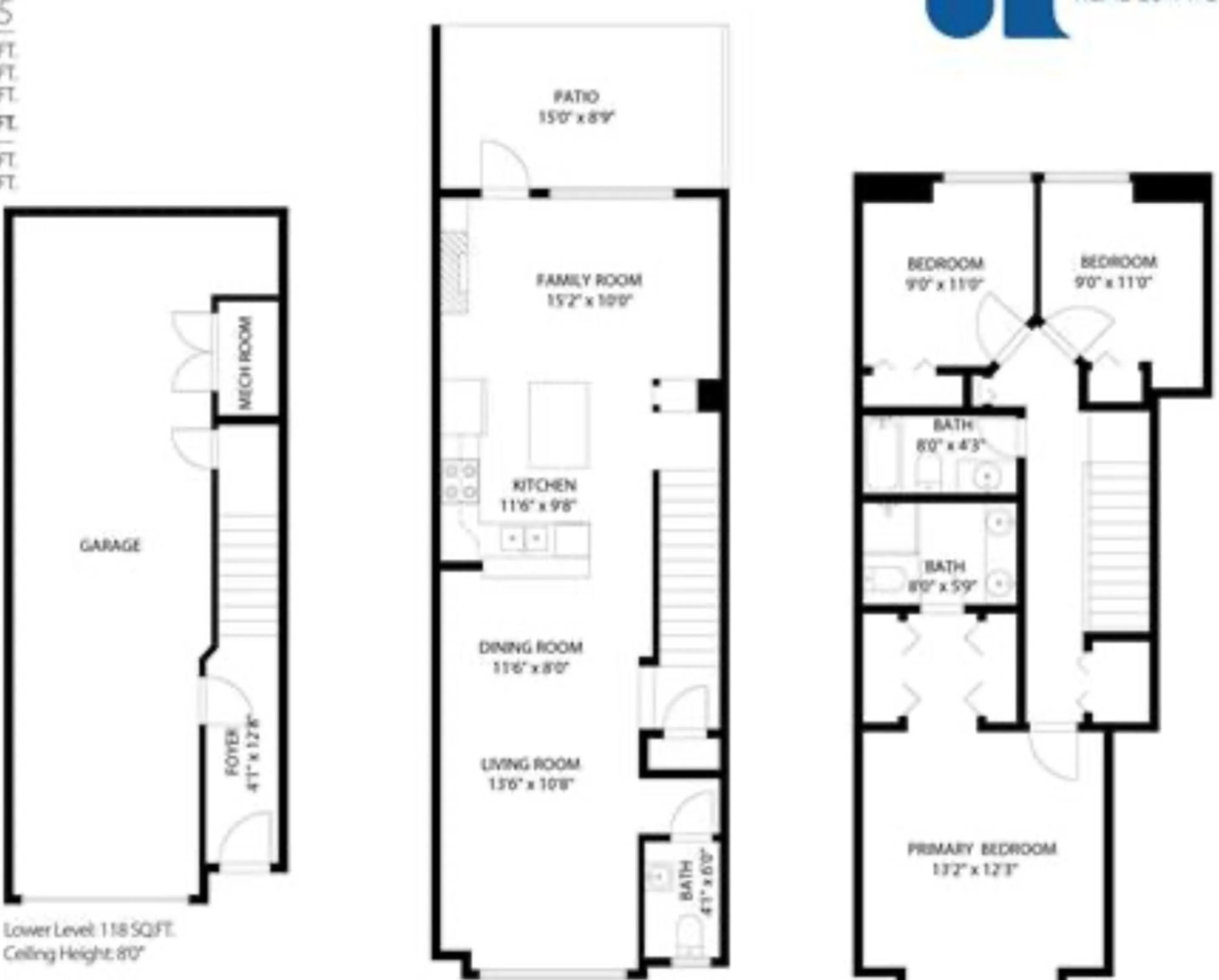 Floor plan for 42 - 15151 34 AVENUE, Surrey British Columbia V3Z4P5
