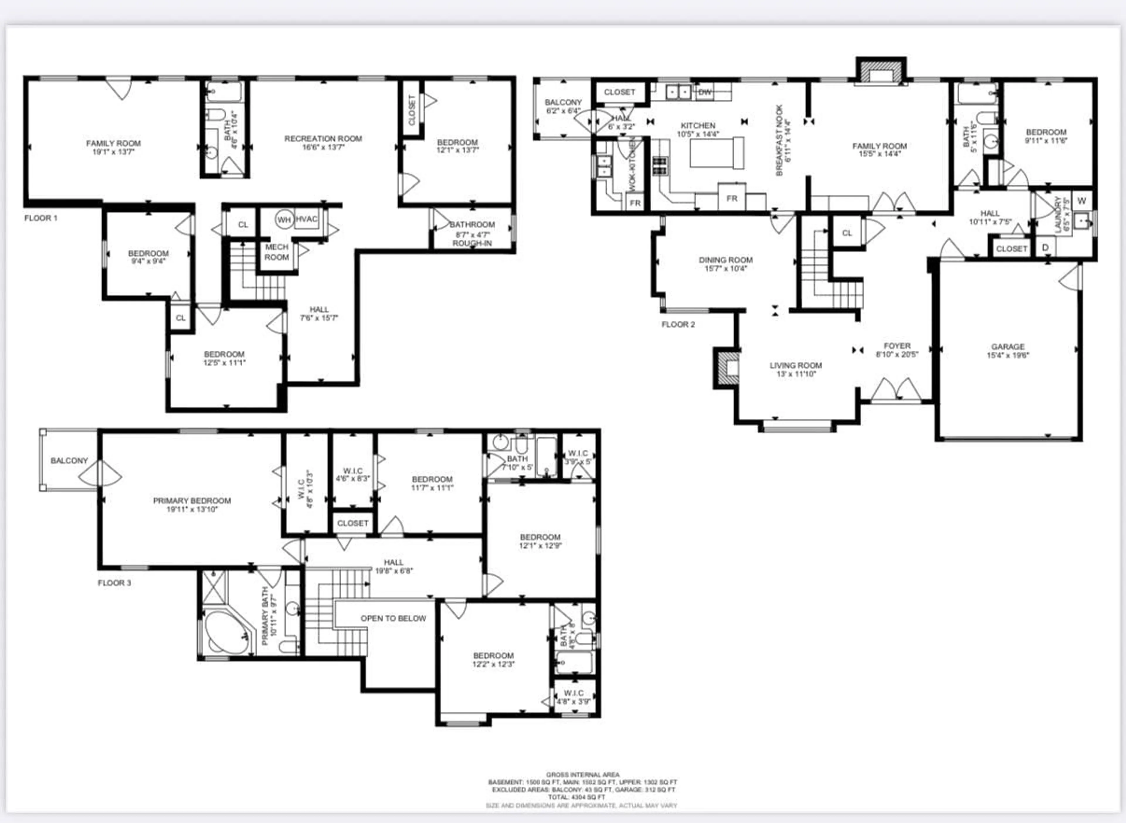 Floor plan for 10045 172, Surrey British Columbia V4N4W6