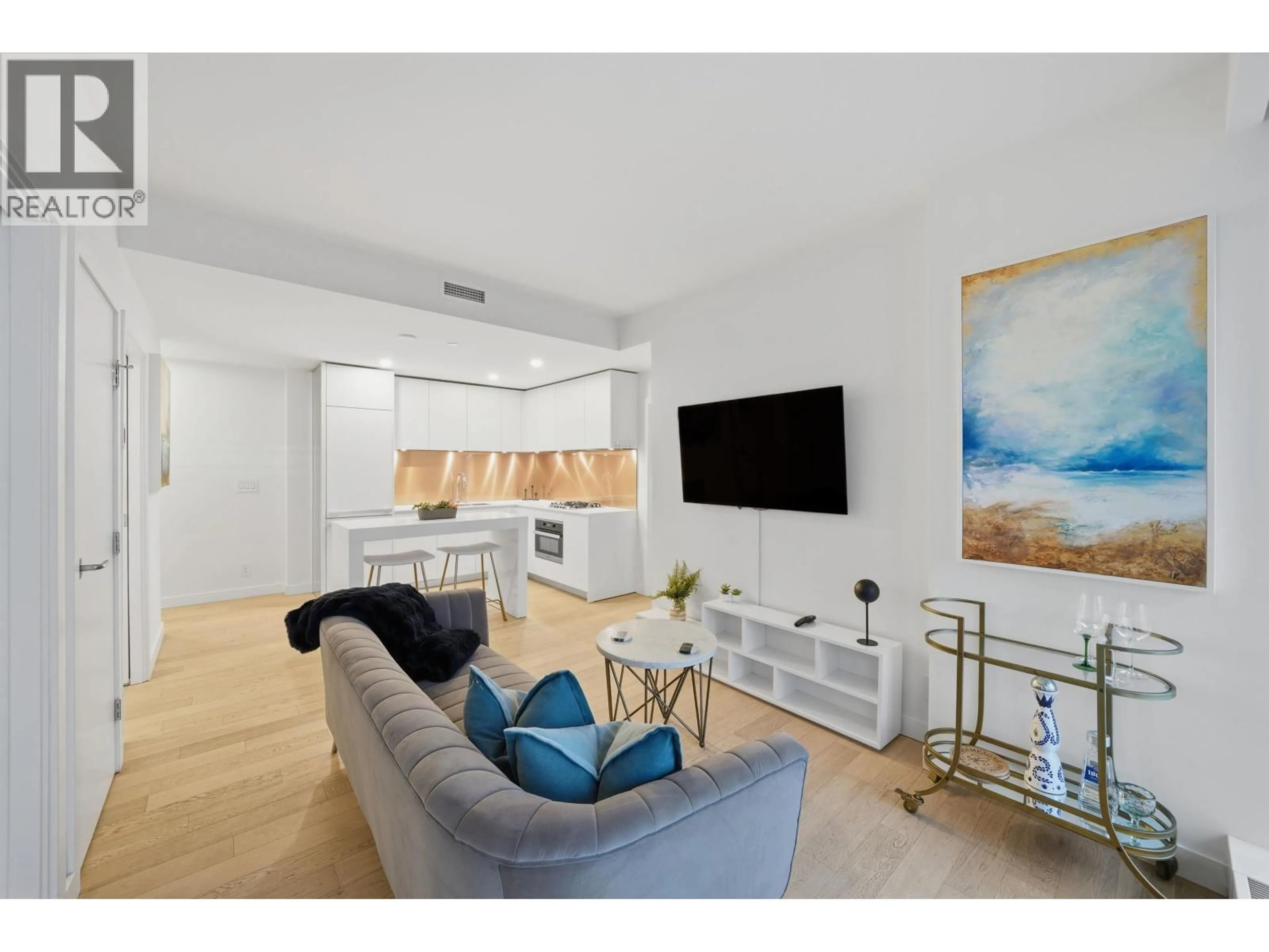 Living room with furniture, unknown for 2506 - 1480 HOWE STREET, Vancouver British Columbia V6Z0G5