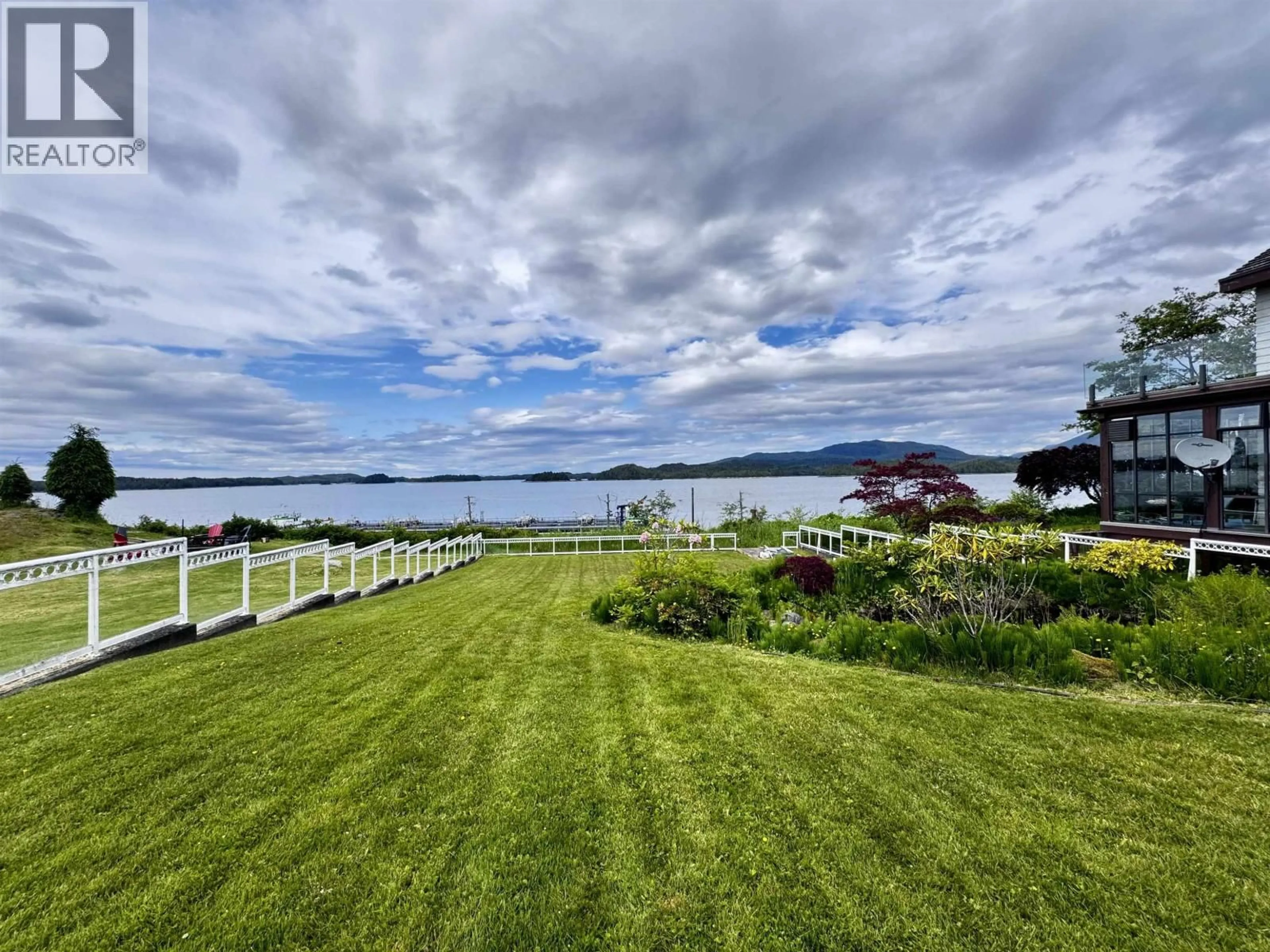 A pic from outside/outdoor area/front of a property/back of a property/a pic from drone, water/lake/river/ocean view for 1824 GRAHAM AVENUE, Prince Rupert British Columbia V8J1C8