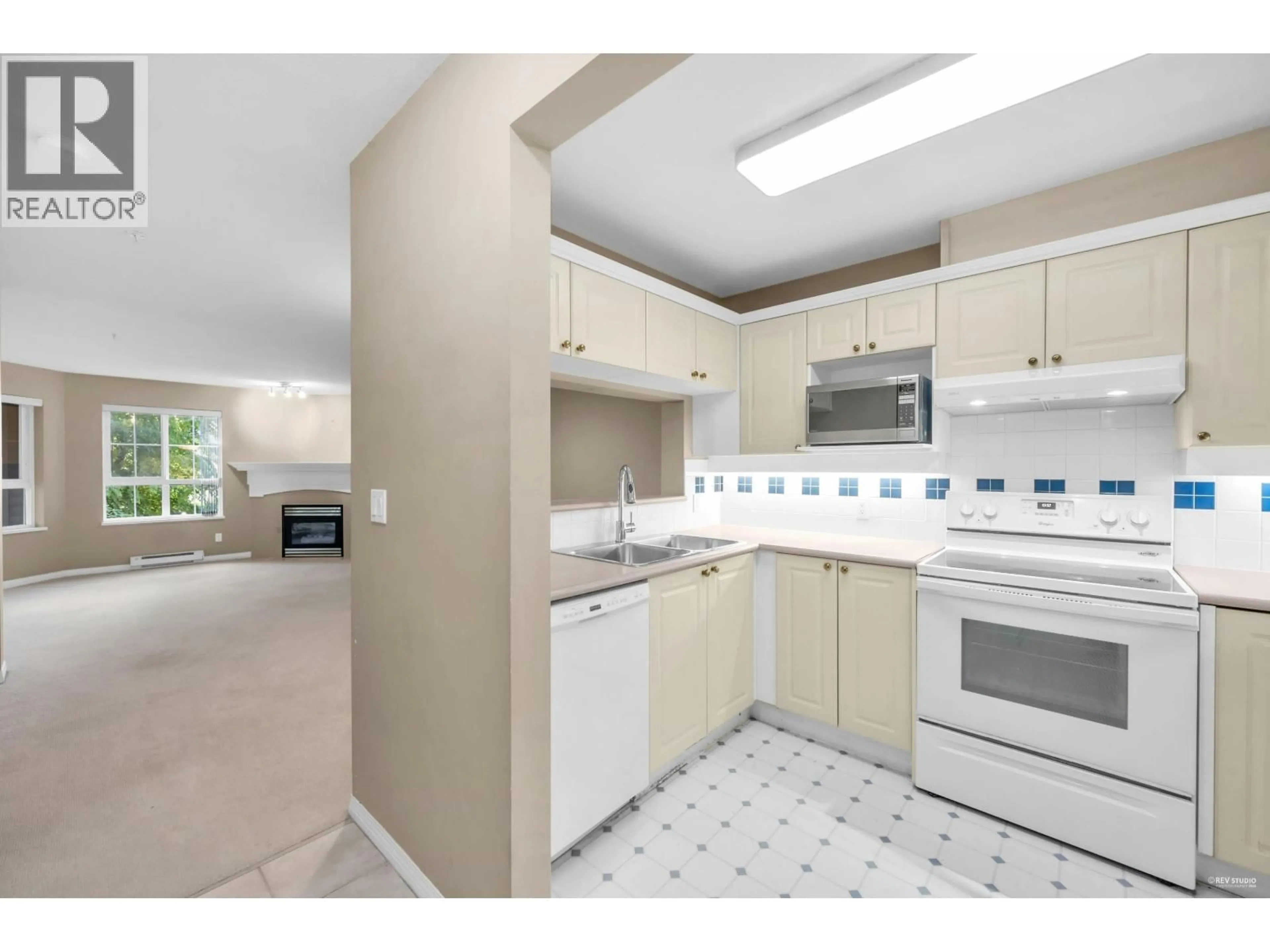 Standard kitchen, ceramic/tile floor for 229 - 5500 ANDREWS ROAD, Richmond British Columbia V7E6M9
