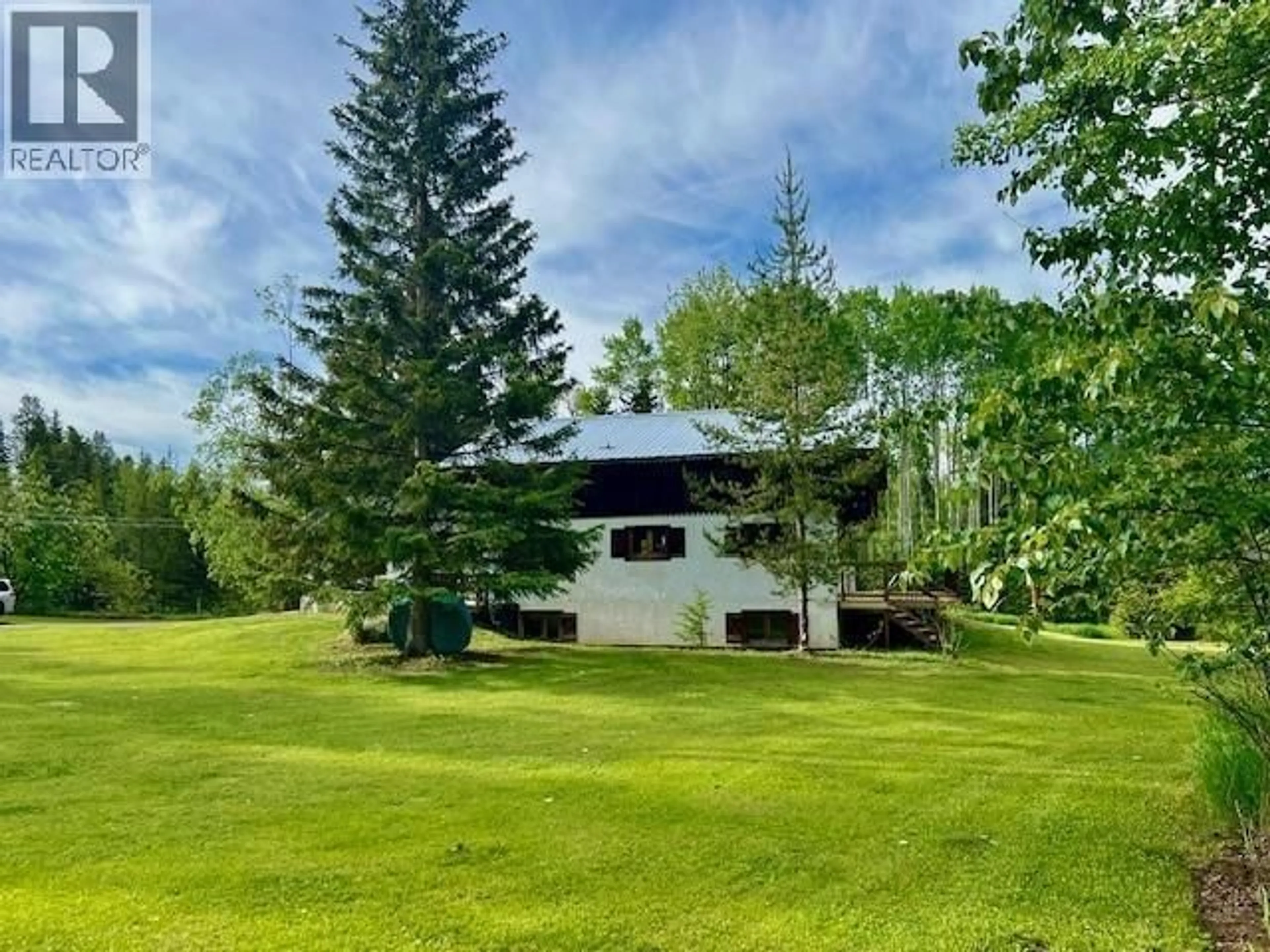 A pic from outside/outdoor area/front of a property/back of a property/a pic from drone, unknown for 5860 STENMAN ROAD, Smithers British Columbia V0J2N2