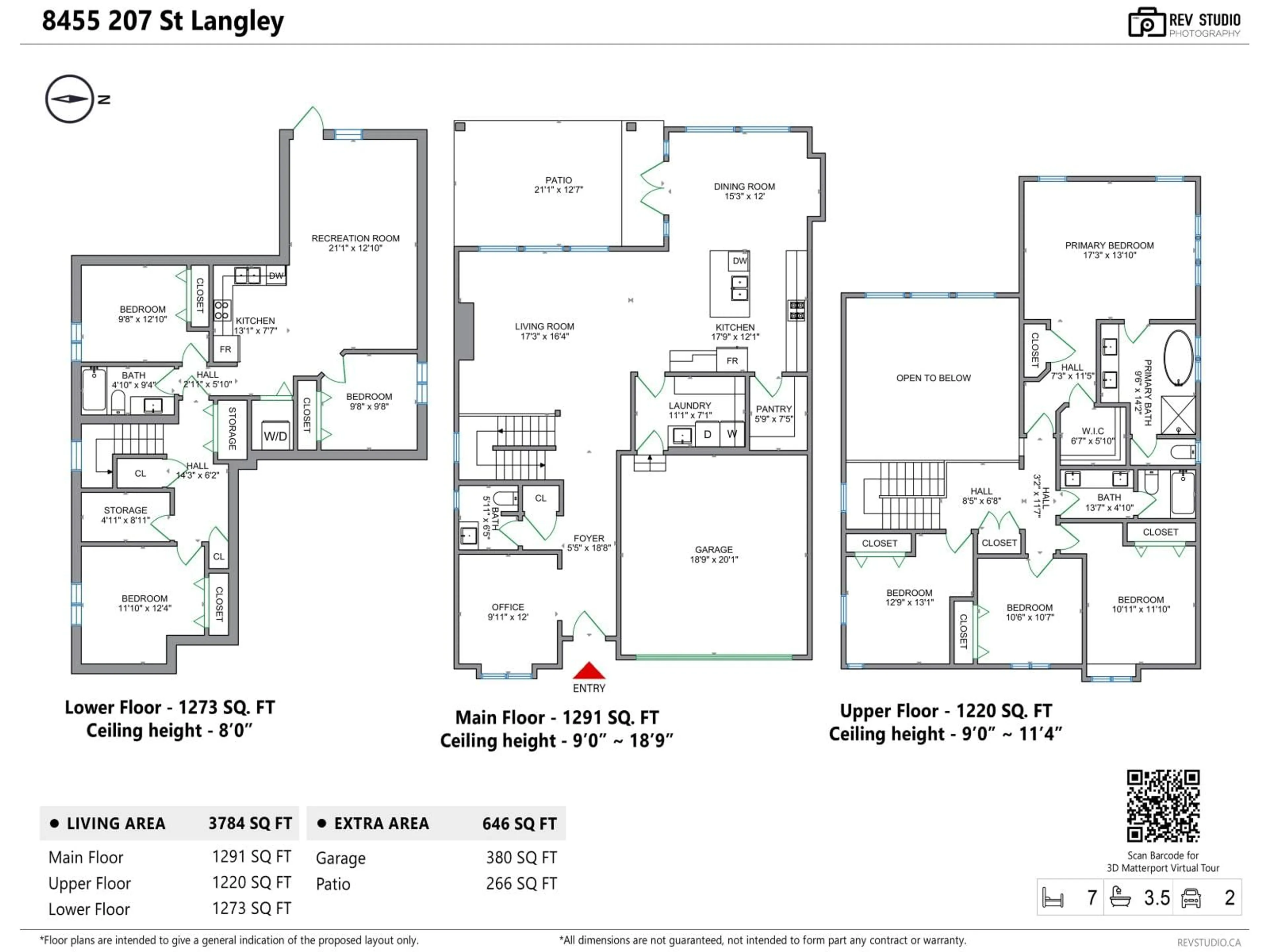 Floor plan for 8455 207, Langley British Columbia V2Y0S4