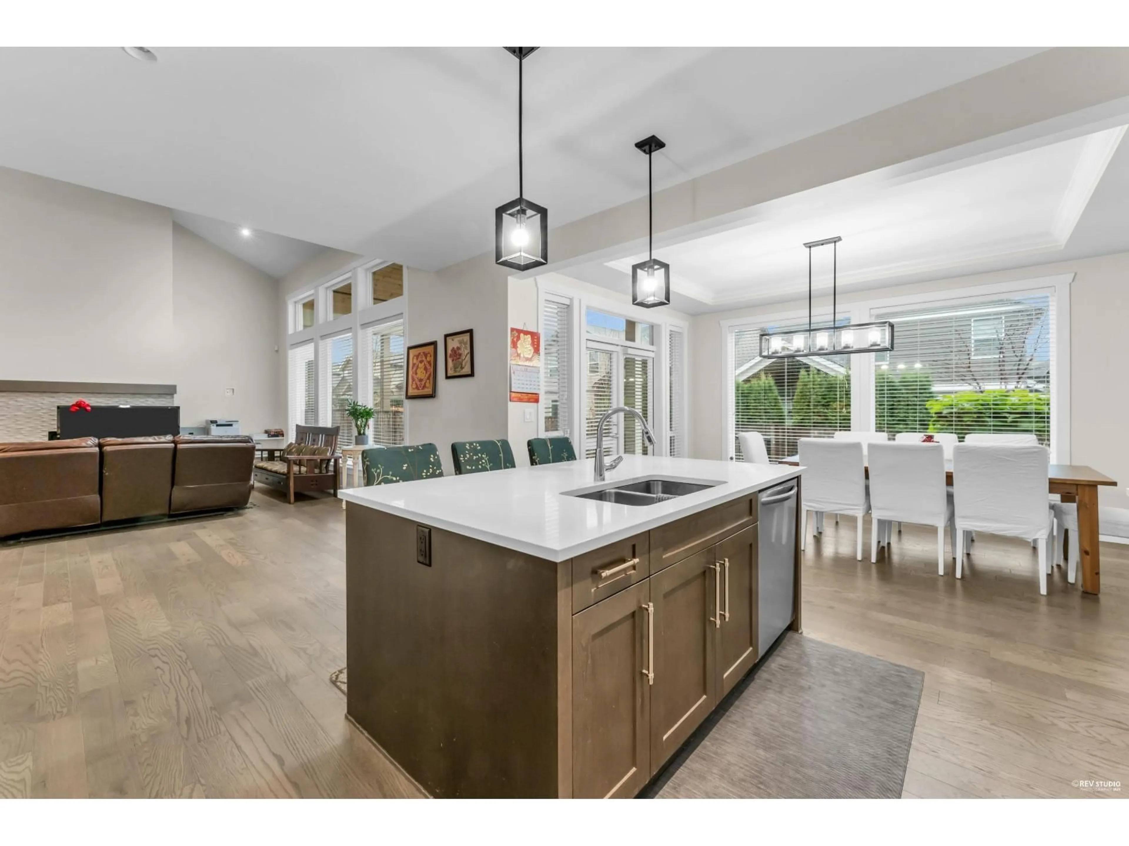 Open concept kitchen, ceramic/tile floor for 8455 207, Langley British Columbia V2Y0S4