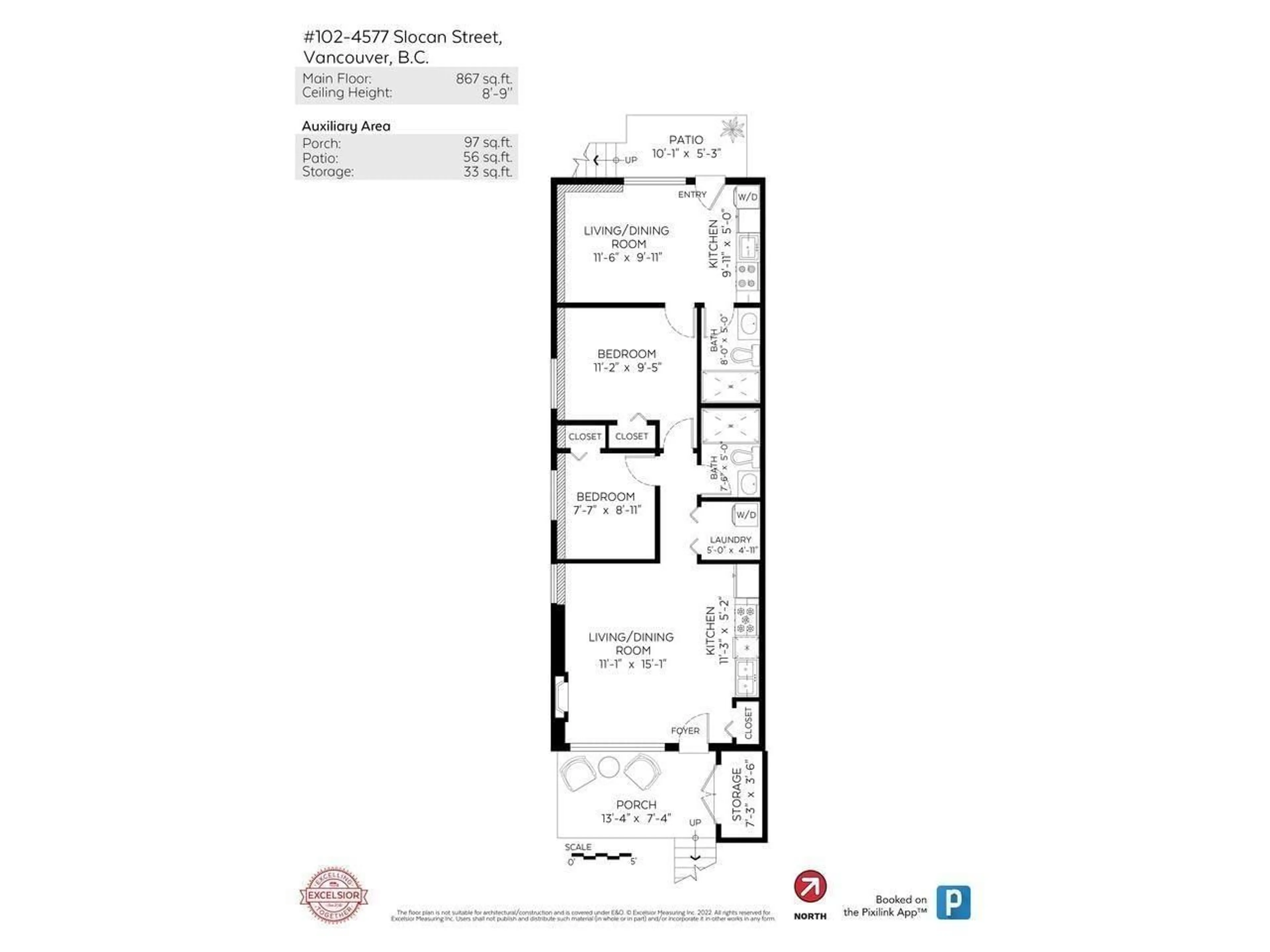 Floor plan for 11646 82, Delta British Columbia V4C2C4