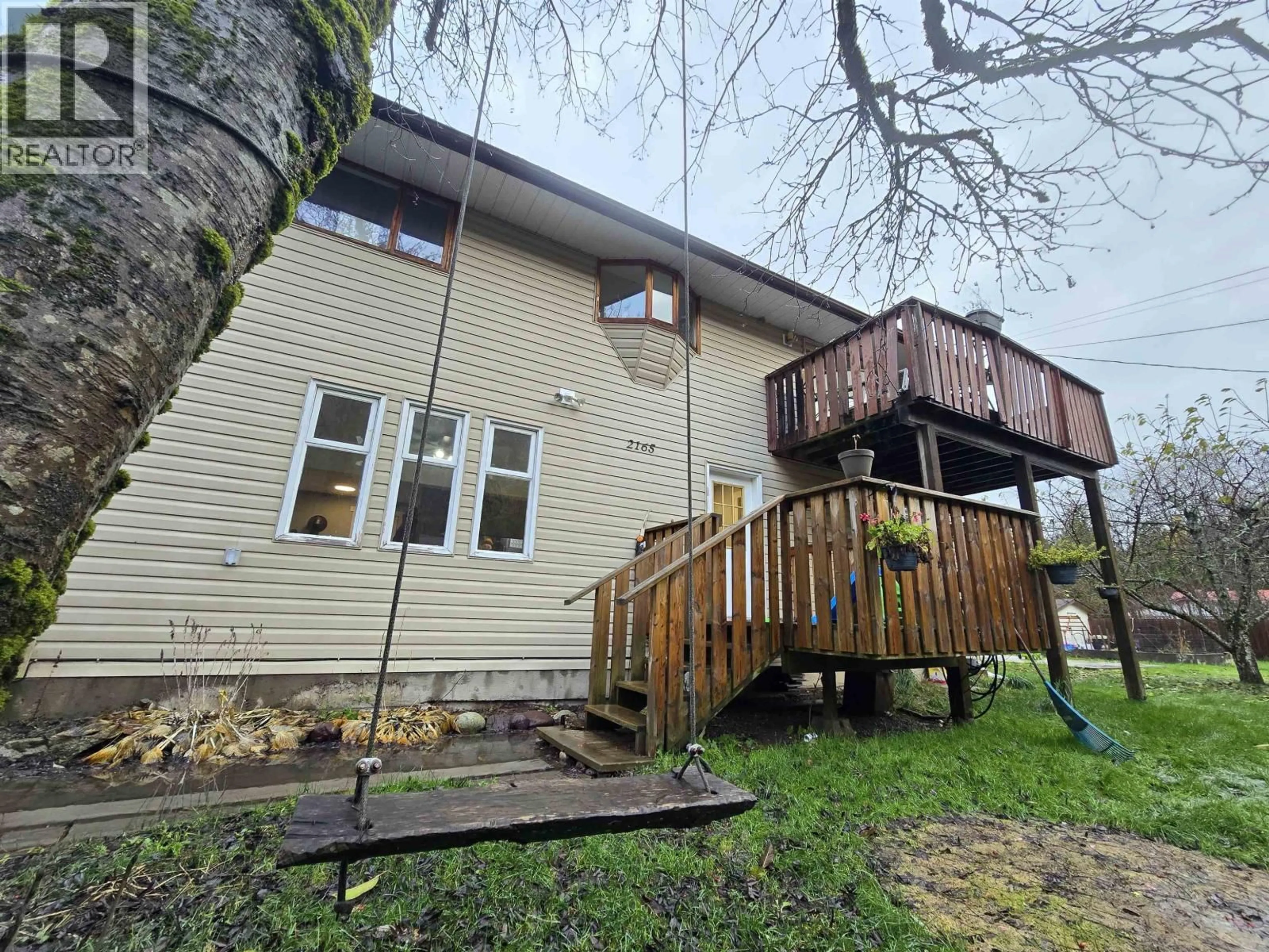 A pic from outside/outdoor area/front of a property/back of a property/a pic from drone, unknown for 2165 QUEENSWAY DRIVE, Terrace British Columbia V8G3W7