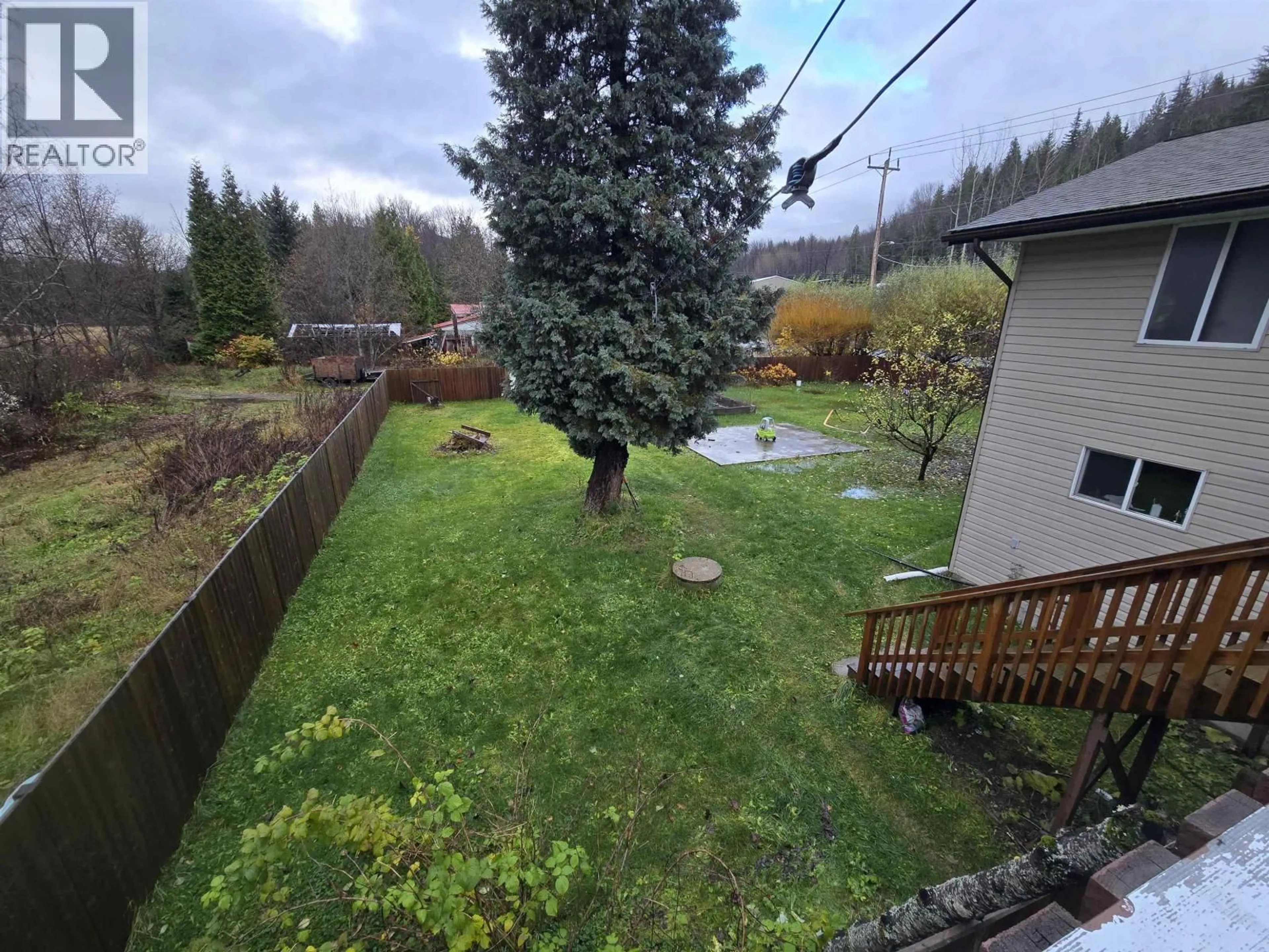 A pic from outside/outdoor area/front of a property/back of a property/a pic from drone, unknown for 2165 QUEENSWAY DRIVE, Terrace British Columbia V8G3W7