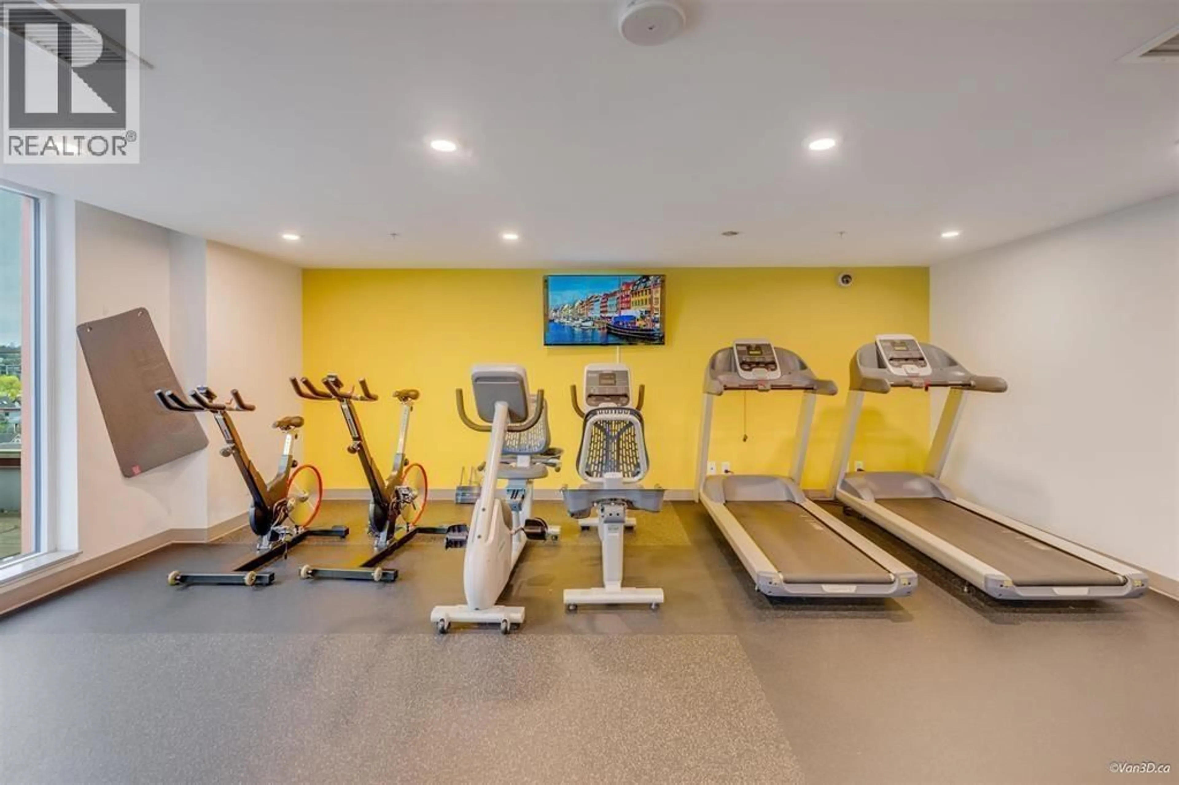 Gym or fitness room for 201 - 983 HASTINGS STREET, Vancouver British Columbia V6A0G9