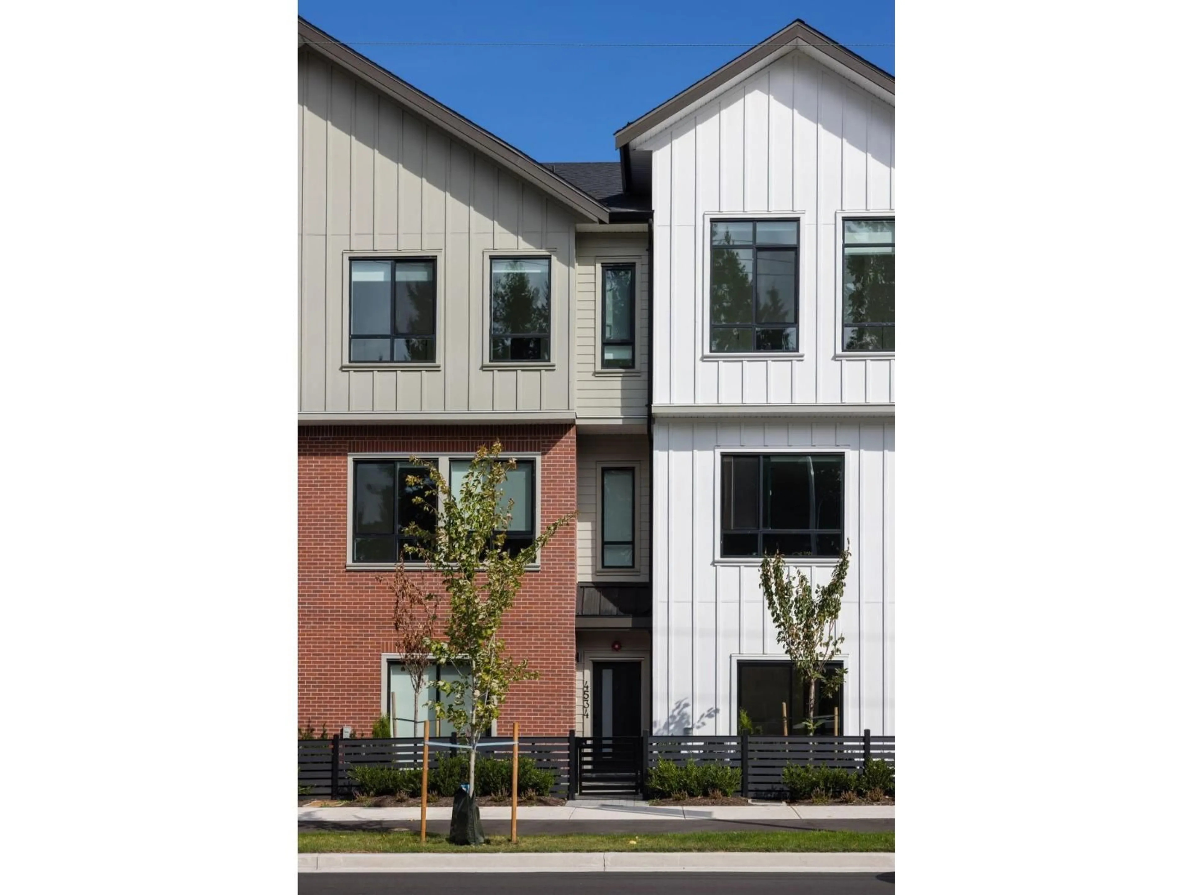 Home with brick exterior material, street for 4530 208, Langley British Columbia V3A3G5