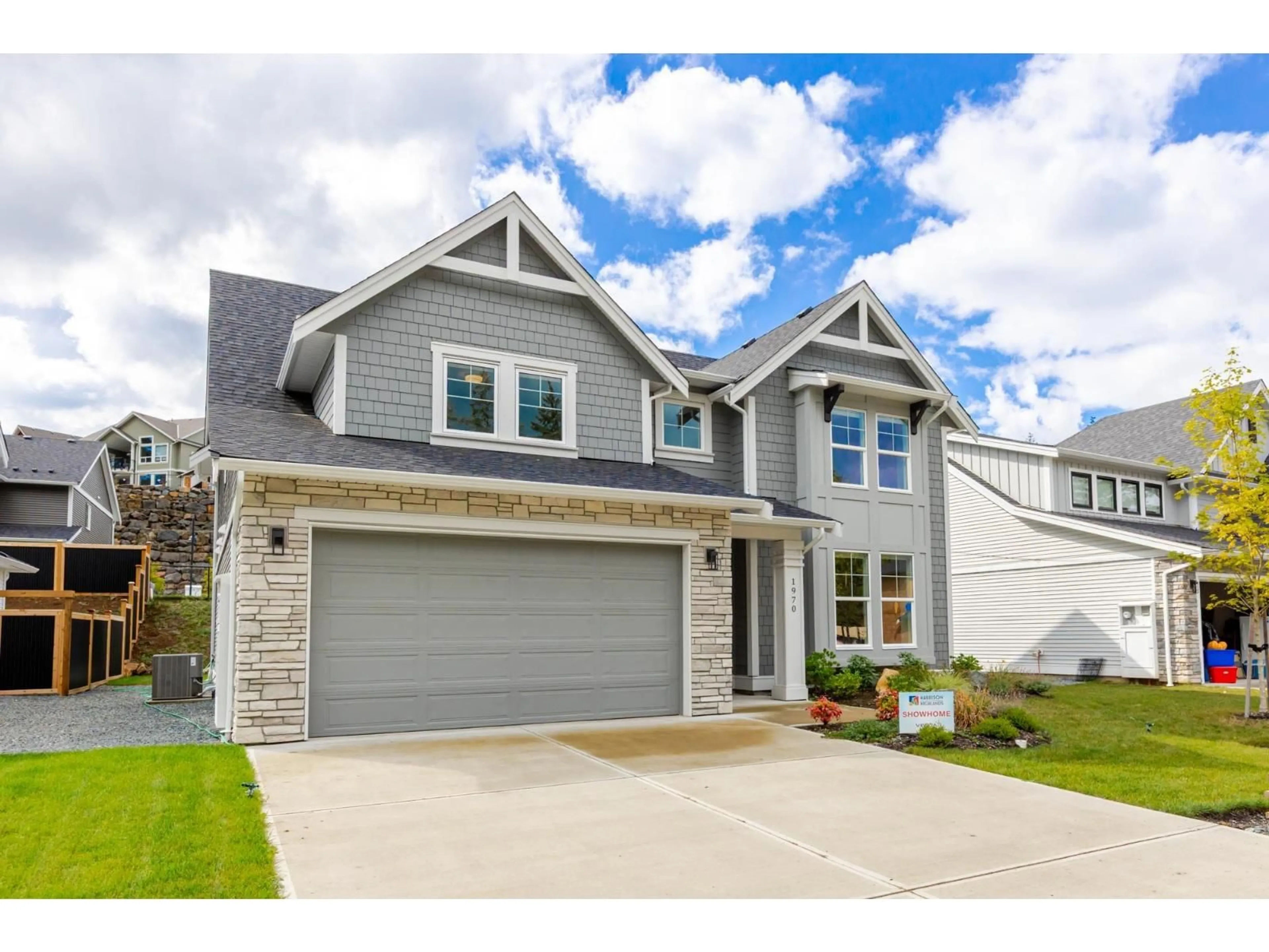 Home with vinyl exterior material, street for 1970 SPARROW HAWK PLACE, Agassiz British Columbia V0M1A1