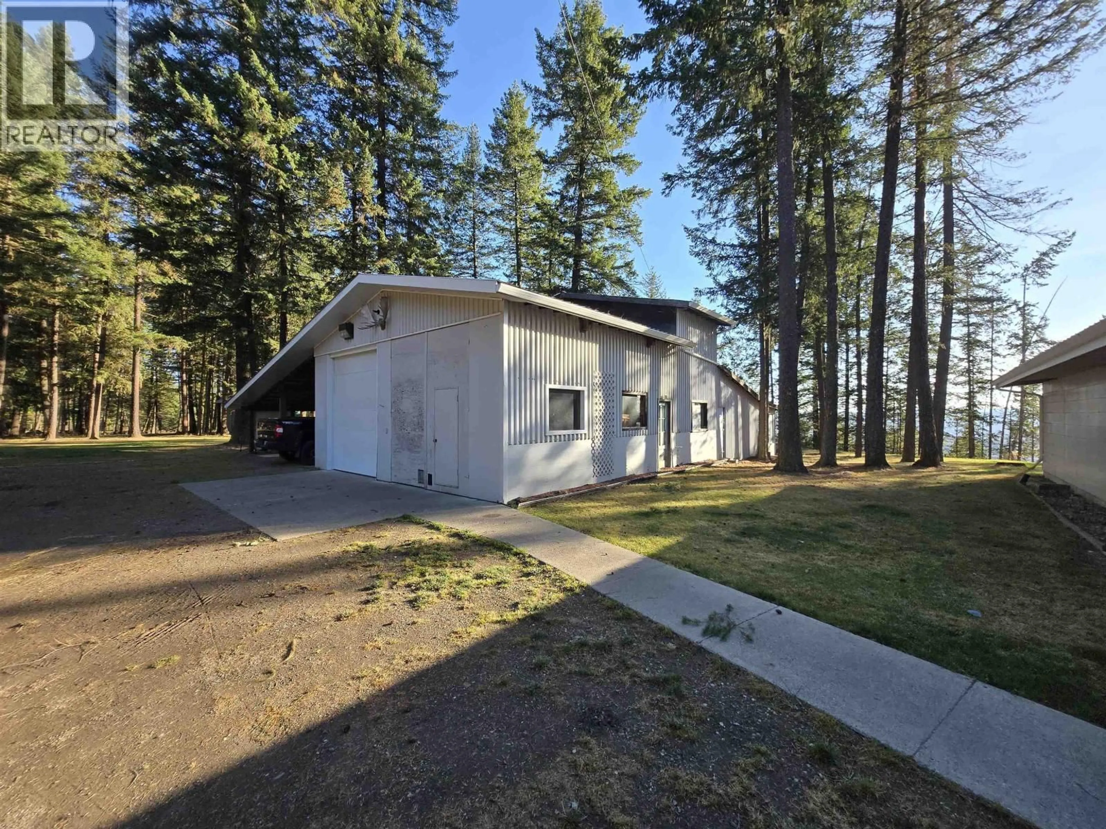 A pic from outside/outdoor area/front of a property/back of a property/a pic from drone, unknown for 706 CALLIS ROAD, Quesnel British Columbia V2J6S3