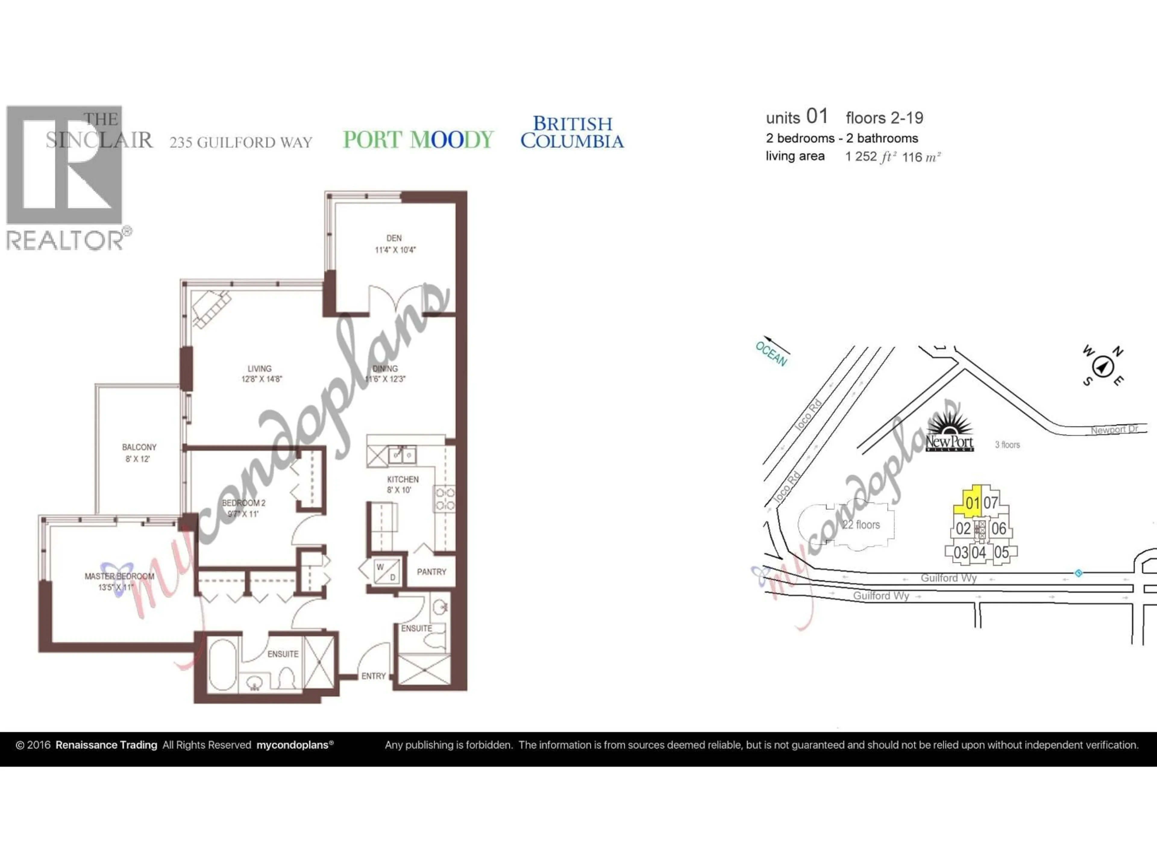 Floor plan for 701 - 235 GUILDFORD WAY, Port Moody British Columbia V3H5L8