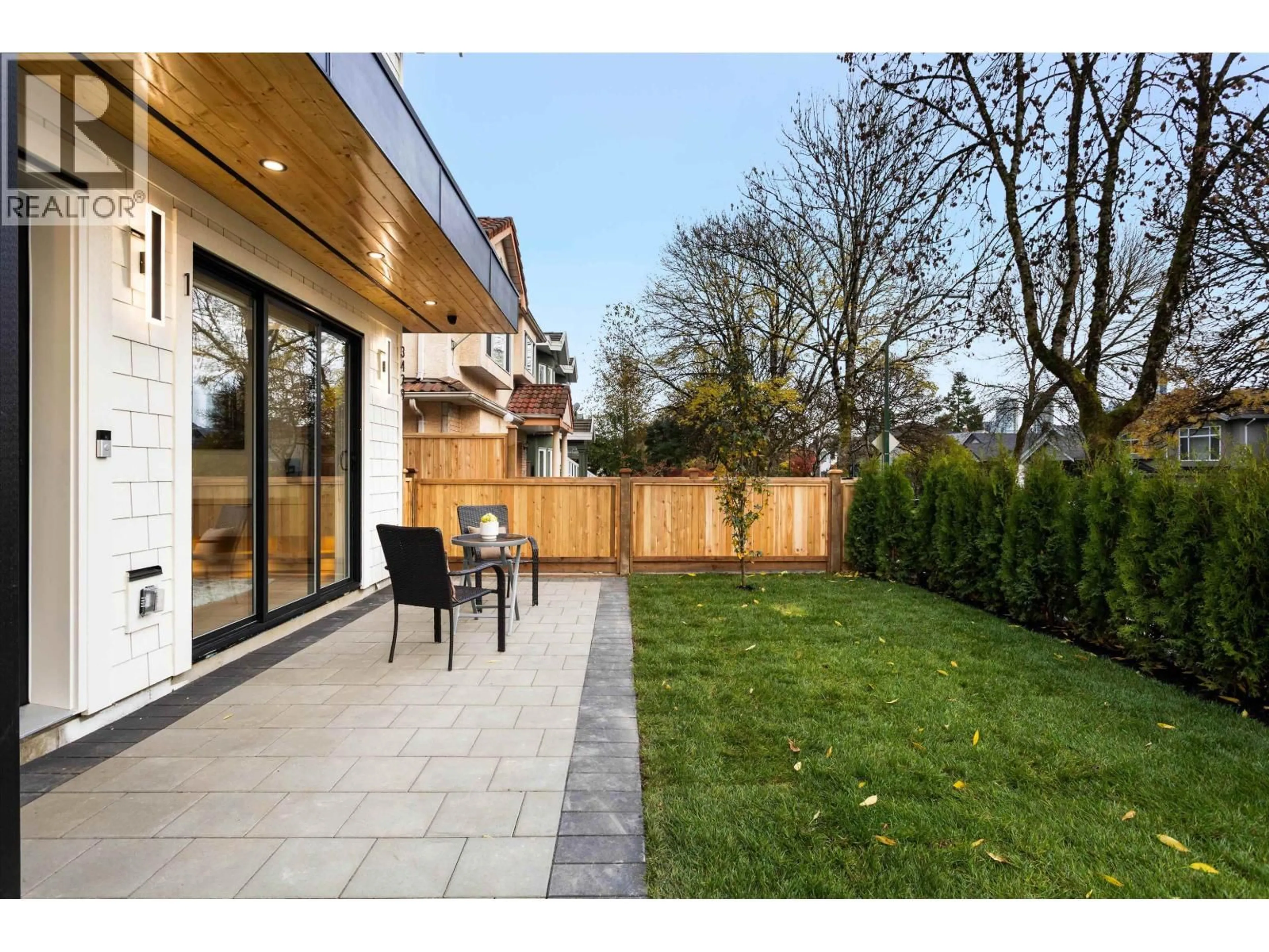 Patio, street for 1 - 3429 NAPIER STREET, Vancouver British Columbia V5K2X5