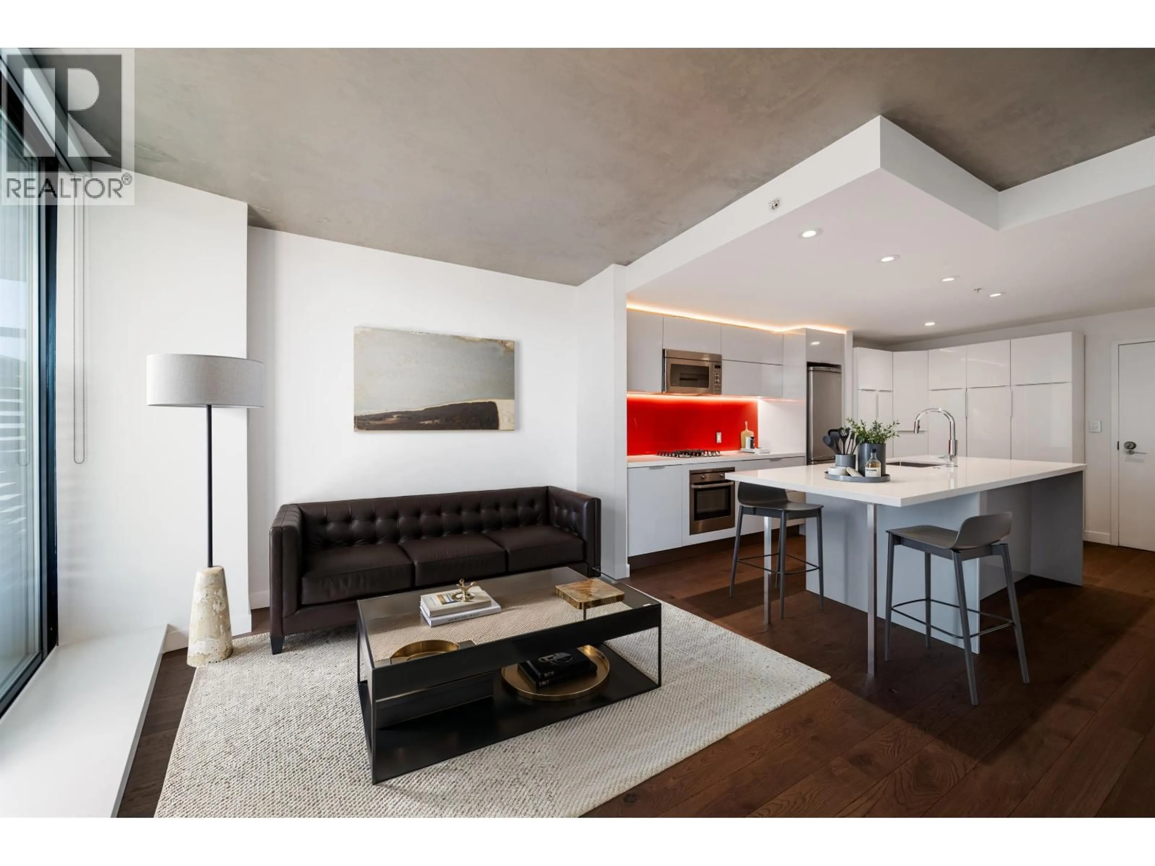 Living room with furniture, unknown for 2508 - 108 CORDOVA STREET, Vancouver British Columbia V6B0G5