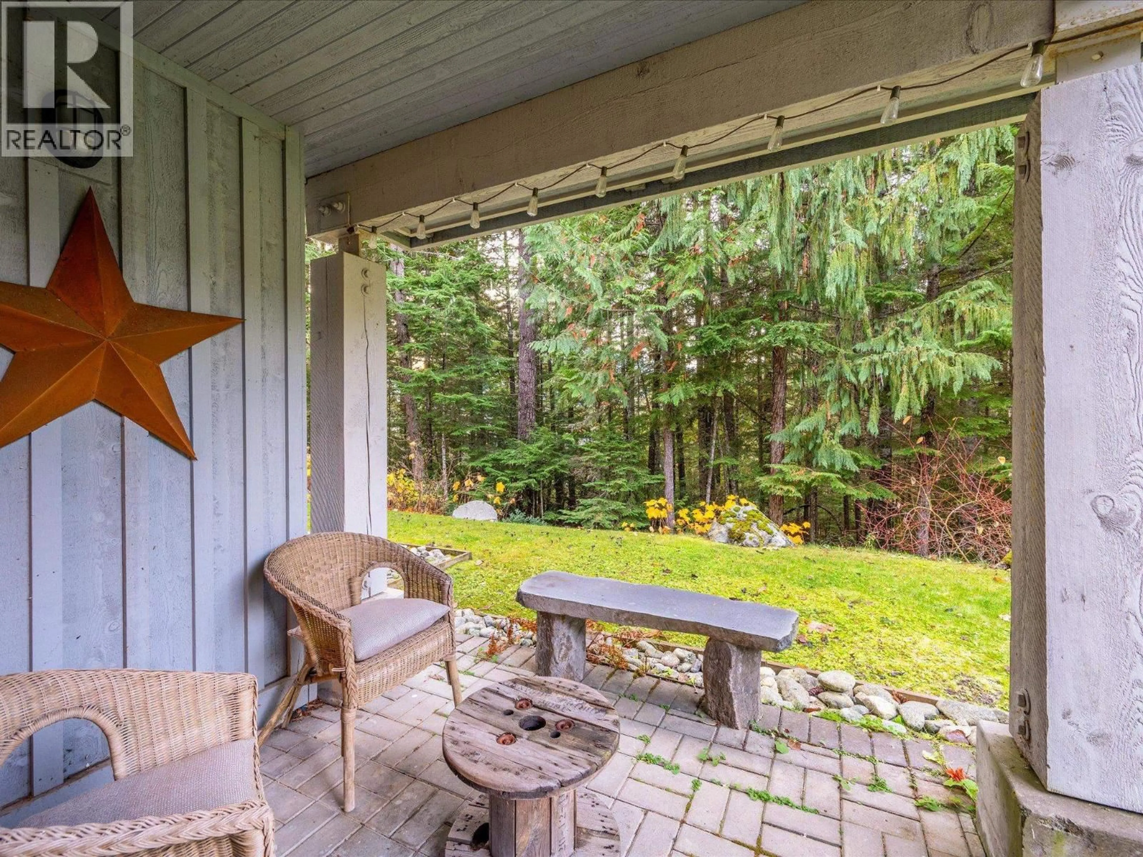 Patio, forest/trees view for 24 - 4661 BLACKCOMB WAY, Whistler British Columbia V8E0Z1