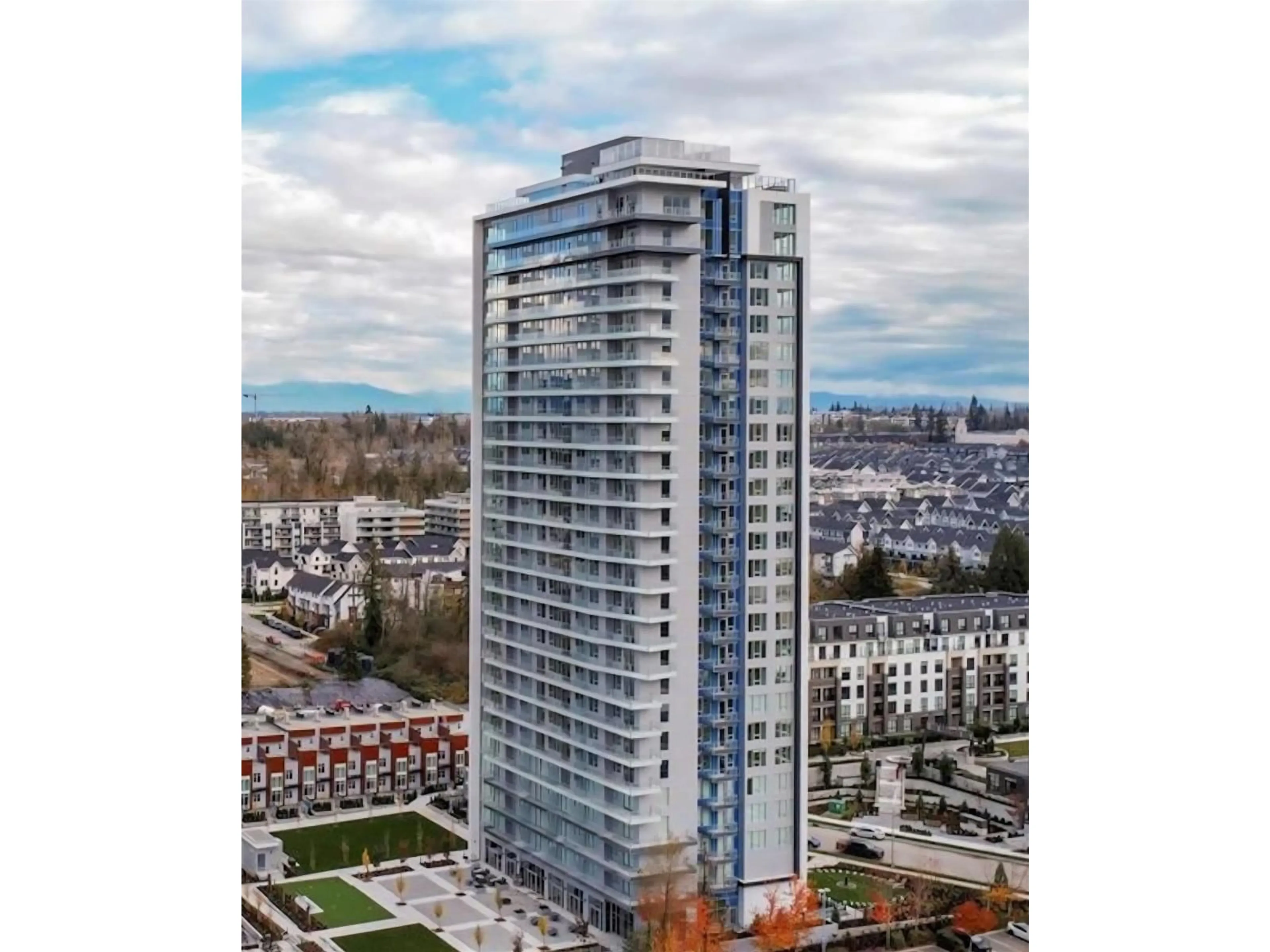 A pic from outside/outdoor area/front of a property/back of a property/a pic from drone, building for 2903 - 8551 201 STREET, Langley British Columbia V2Y3Y5