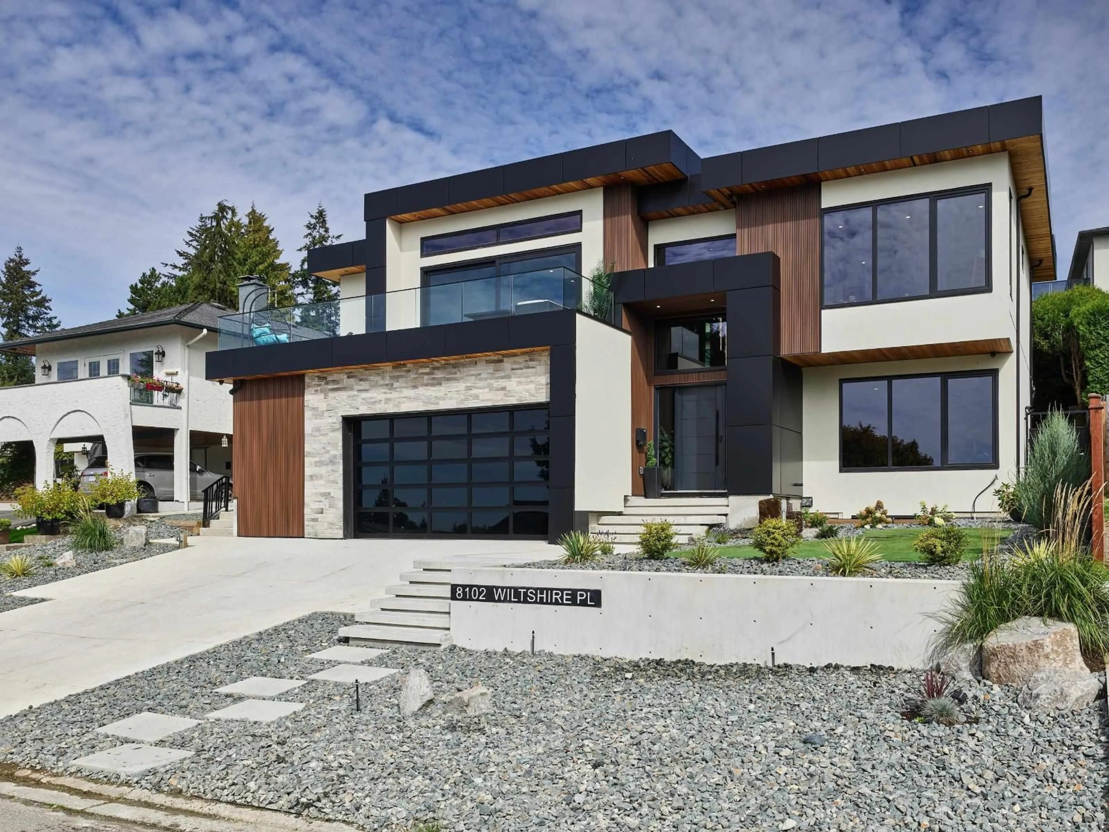 Home with brick exterior material, street for 8102 WILTSHIRE, Delta British Columbia V4C6T2