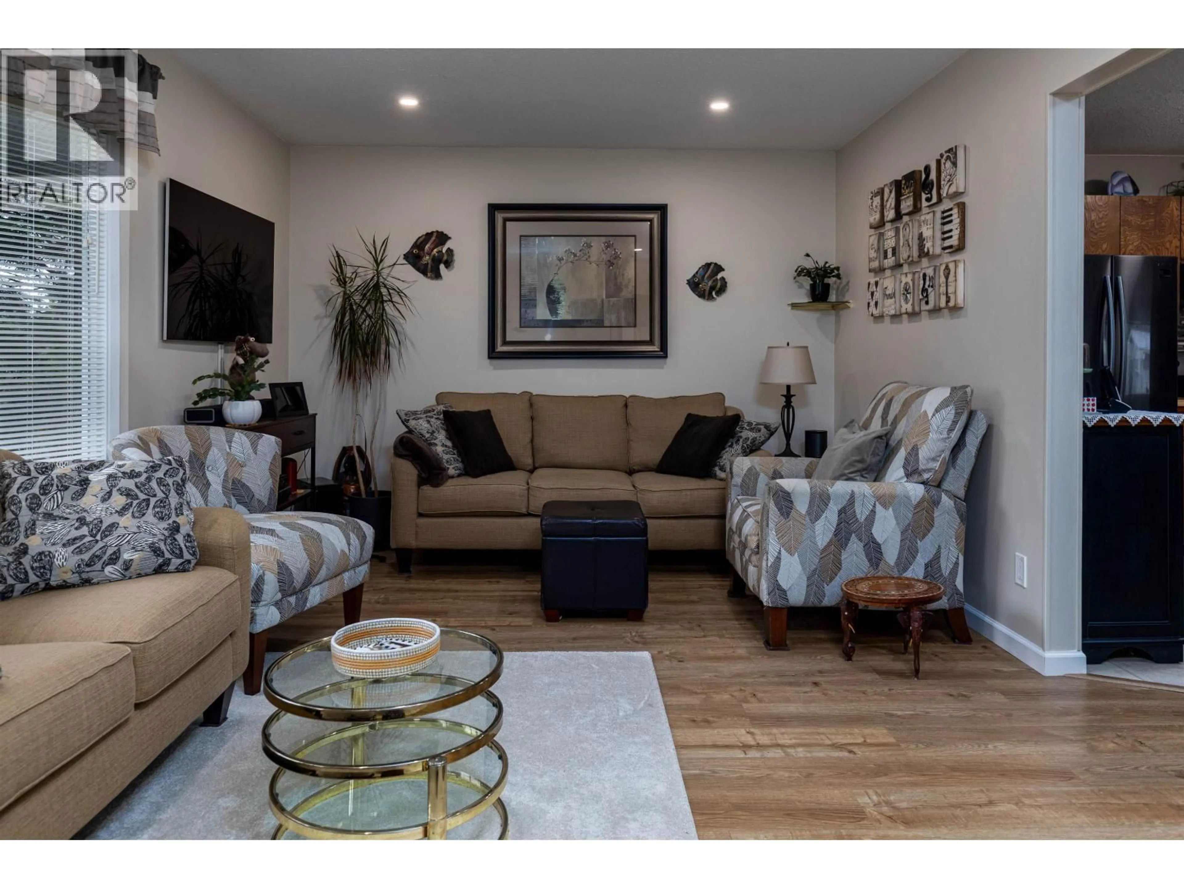 Living room with furniture, wood/laminate floor for 3688 WALNUT DRIVE, Terrace British Columbia V8G5G2